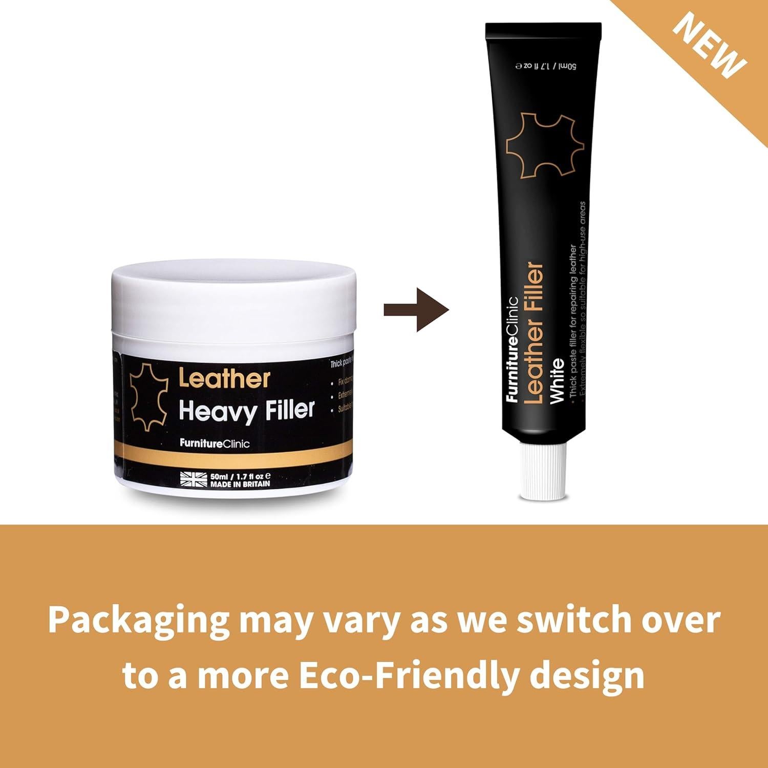 Relleno para Reparación de Cuero Furniture Clinic 50ml Blanco