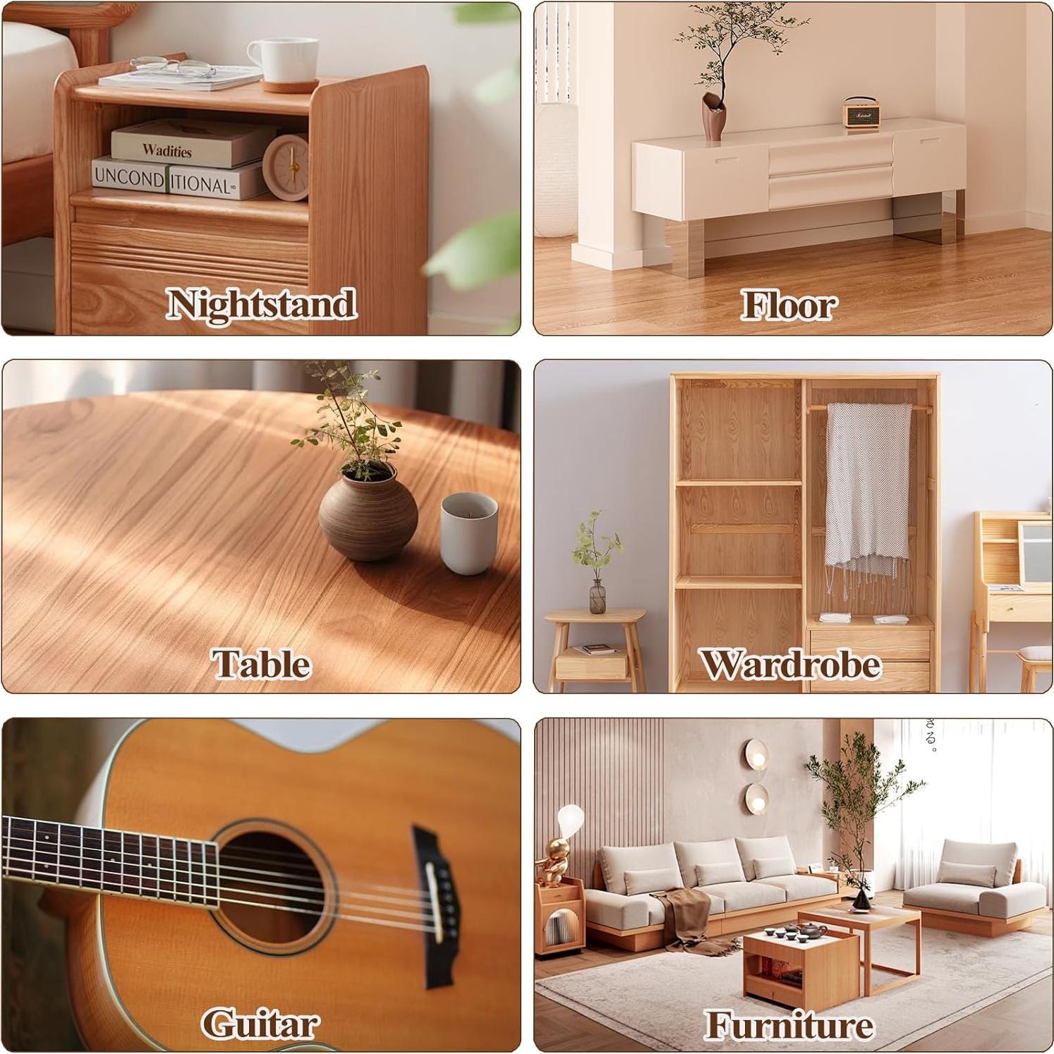 Masilla de Madera 992g Wadities - Relleno Pintable Nogal