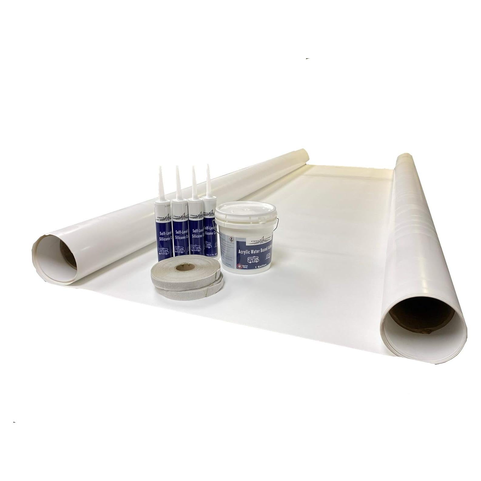 Kit de Techo de Goma TPO Class A Customs 2.6x3 m para RV