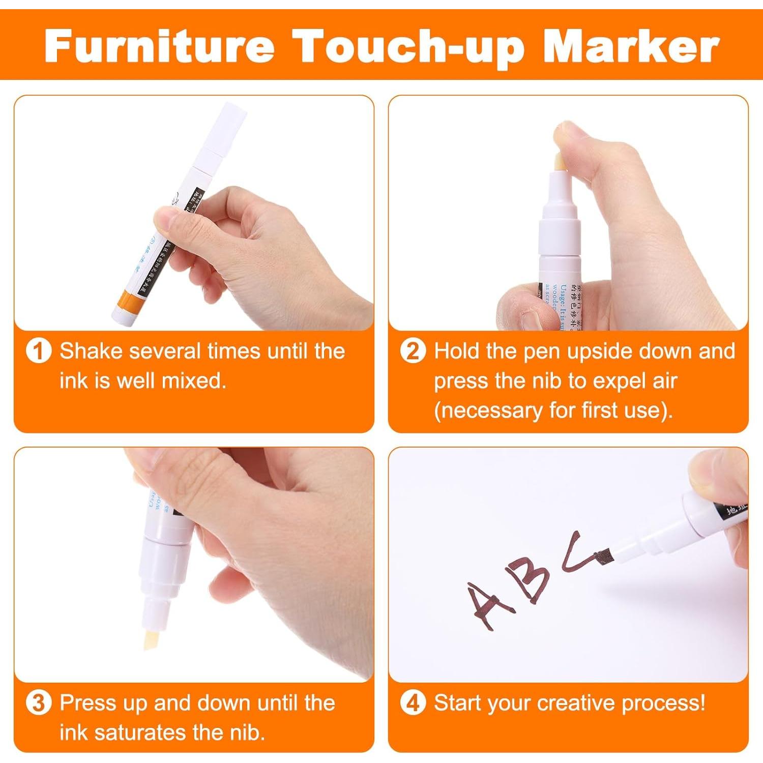 Kit de Reparación de Muebles de Madera Harfington - Marrón Oscuro