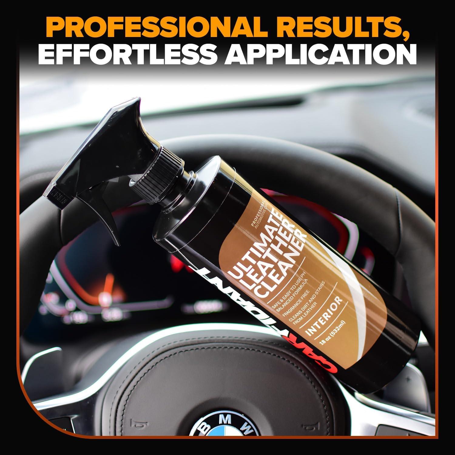 Kit Limpiador y Acondicionador de Cuero Carfidant 1.12kg