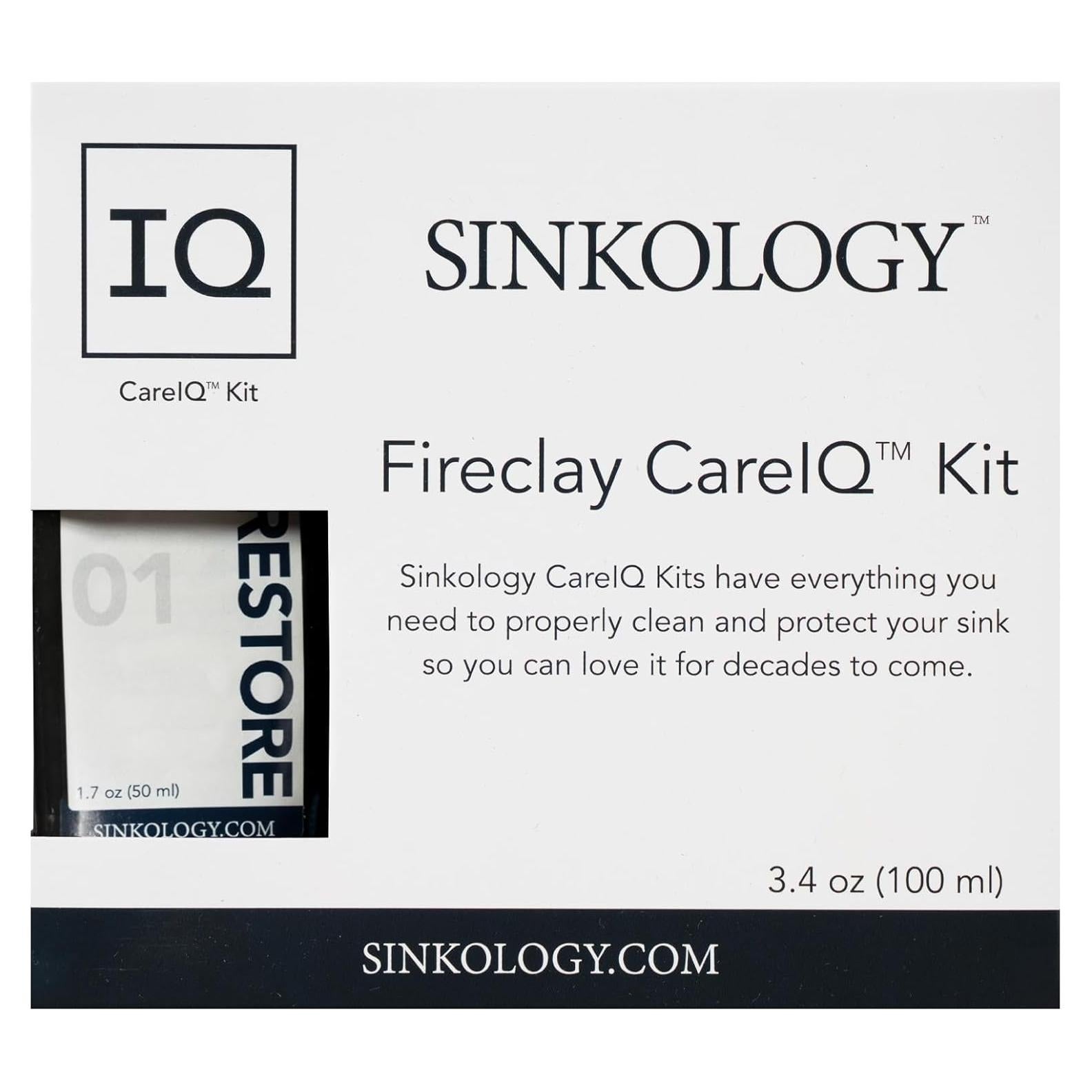 Kit de Cuidado IQ Sinkology para Fregaderos de Fireclay