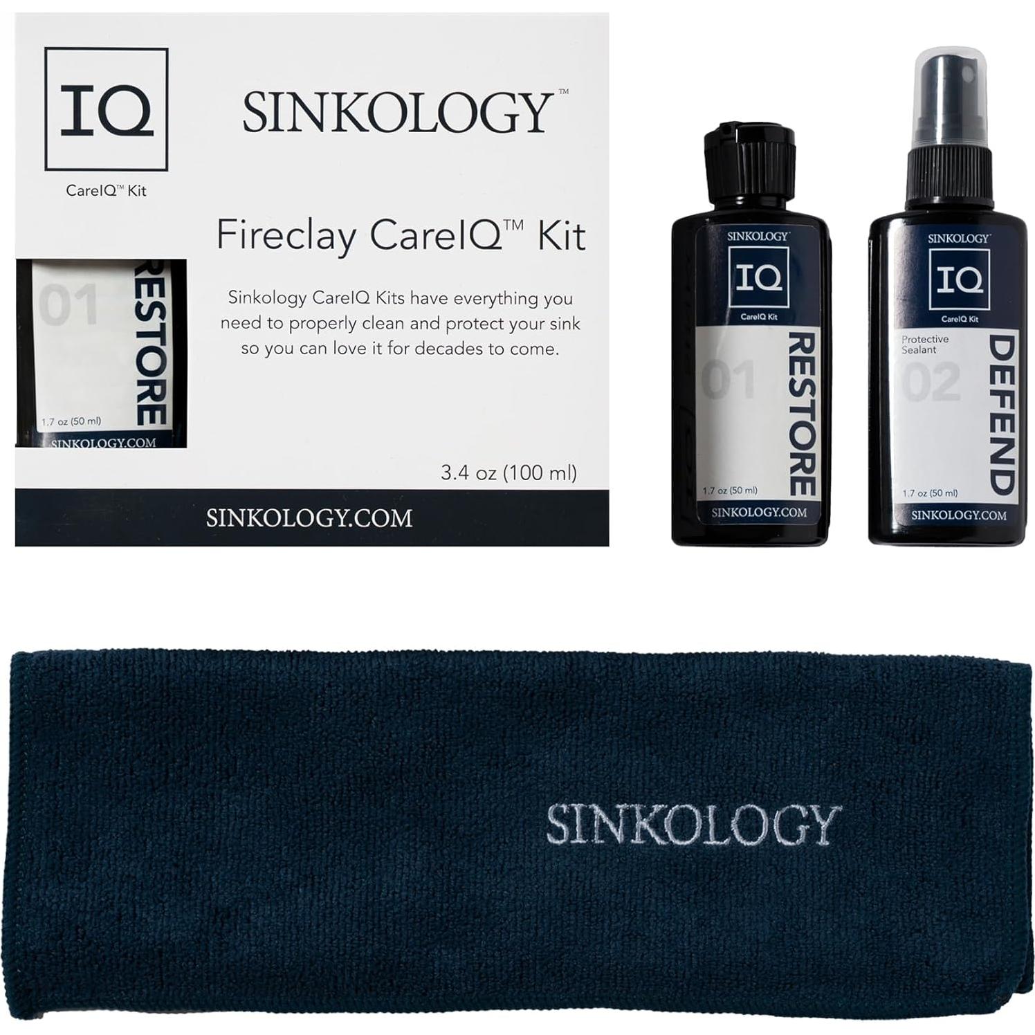 Kit de Cuidado IQ Sinkology para Fregaderos de Fireclay
