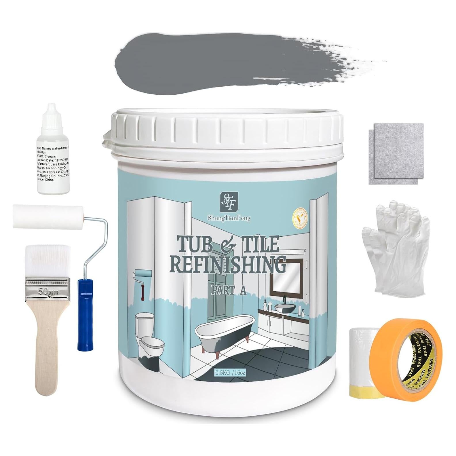 Kit de Reacabado de Cerámica y Azulejos SHANGTIANFENG 473ml