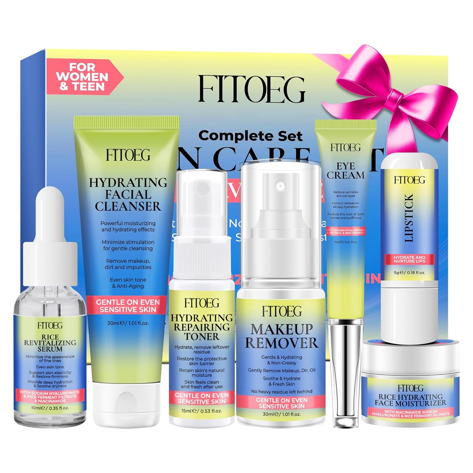 Kit de Cuidado de la Piel para Adolescentes FITOEG - Hidratante Diario