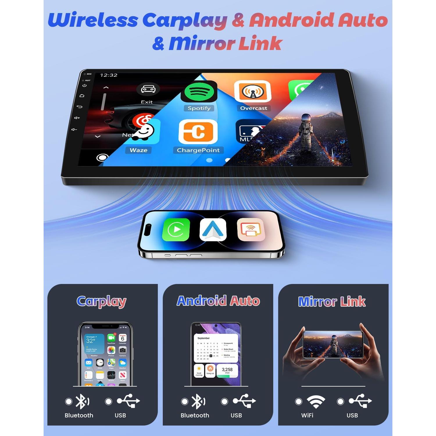 Estéreo de Coche Android Hikity 9" para Toyota Corolla 2009-2013