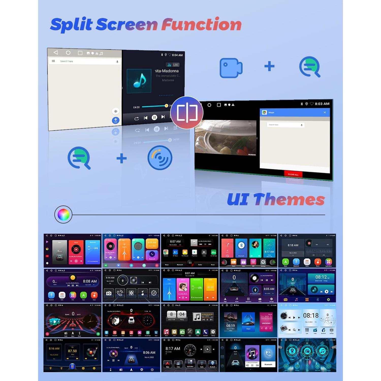 Estéreo de Coche Android Hikity 9" para Toyota Corolla 2009-2013