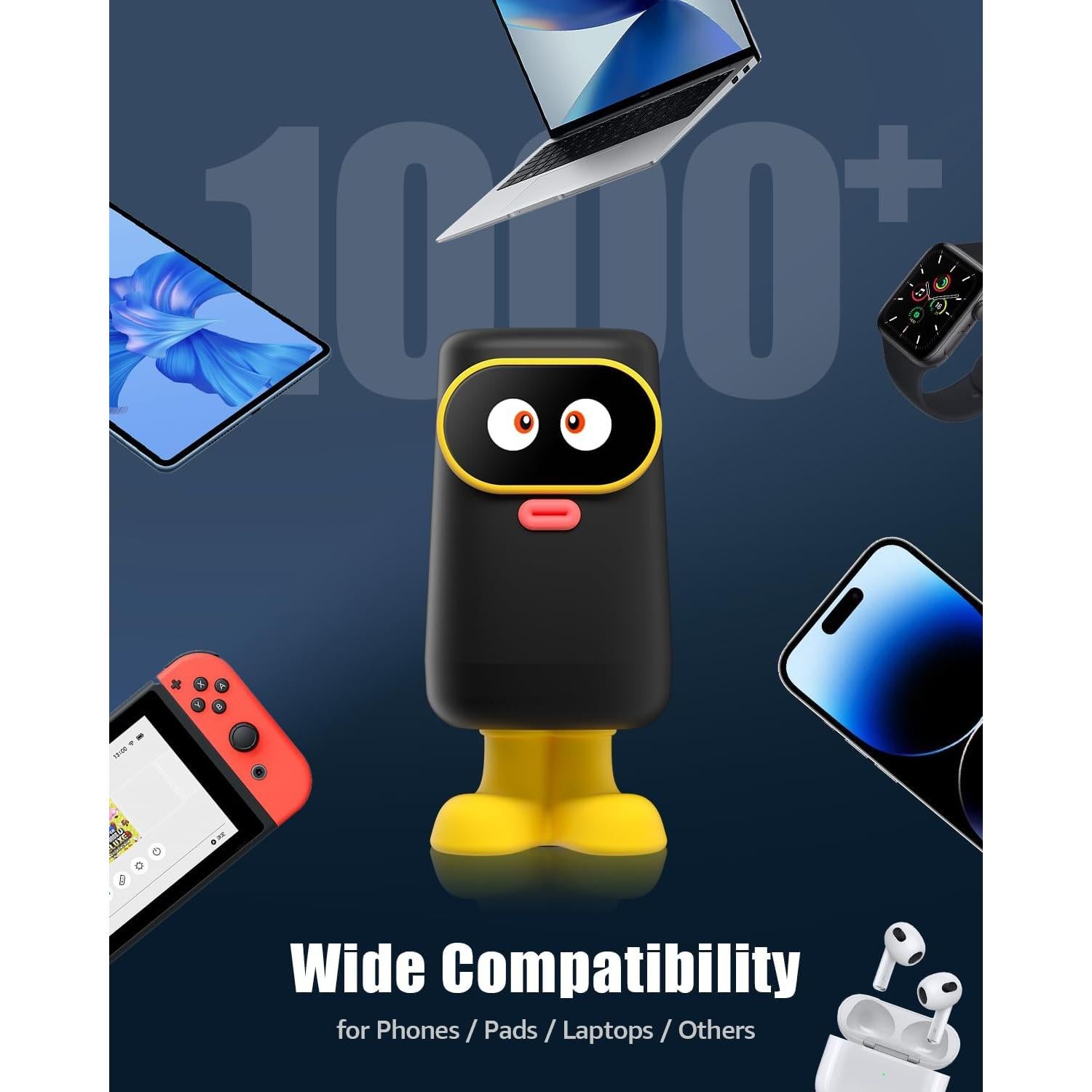 Cargador USB C 65W GaN Plegable 3 Puertos Shenzhen V-checker