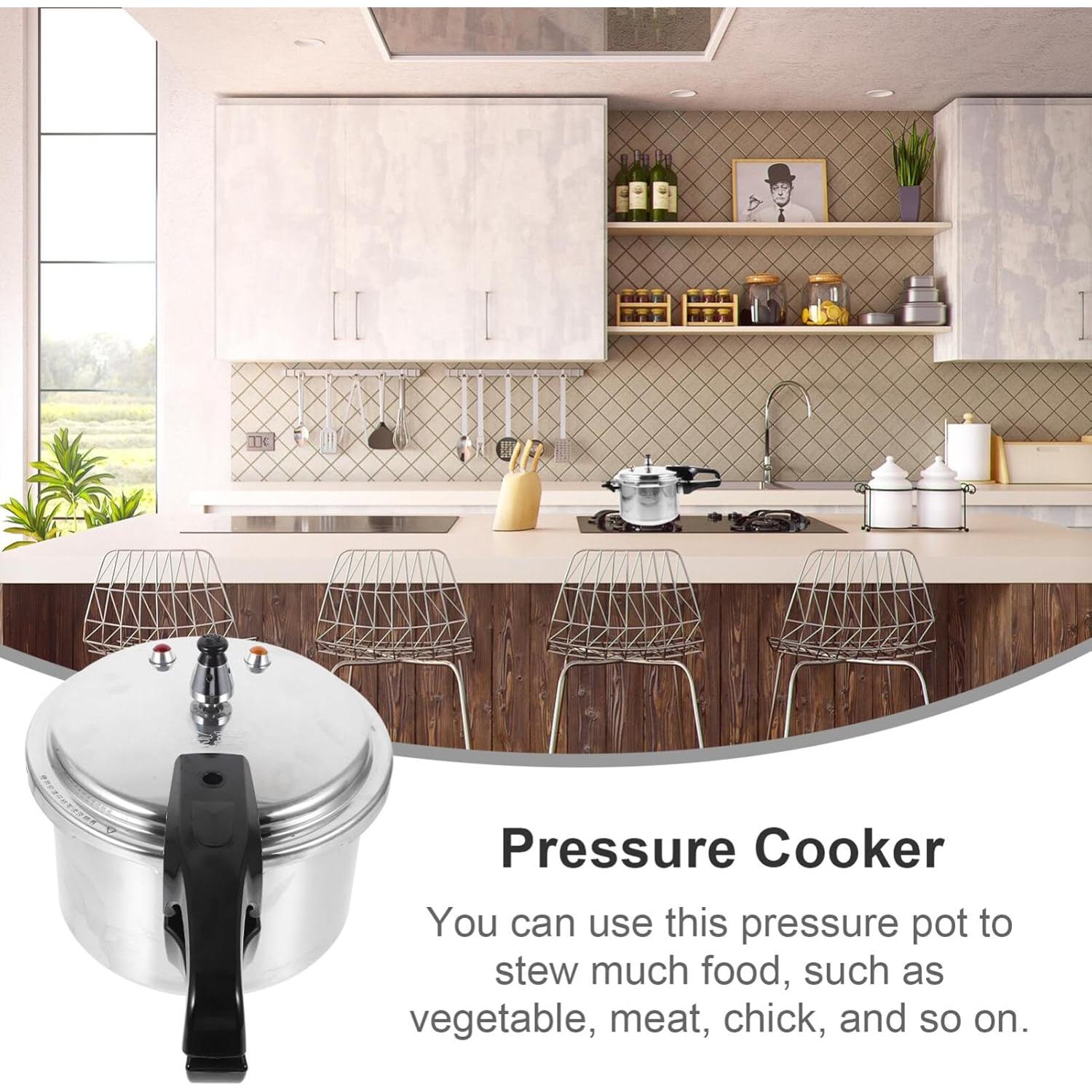 Olla a Presión DOITOOL 20cm Aluminio para Estufa Gas e Inducción