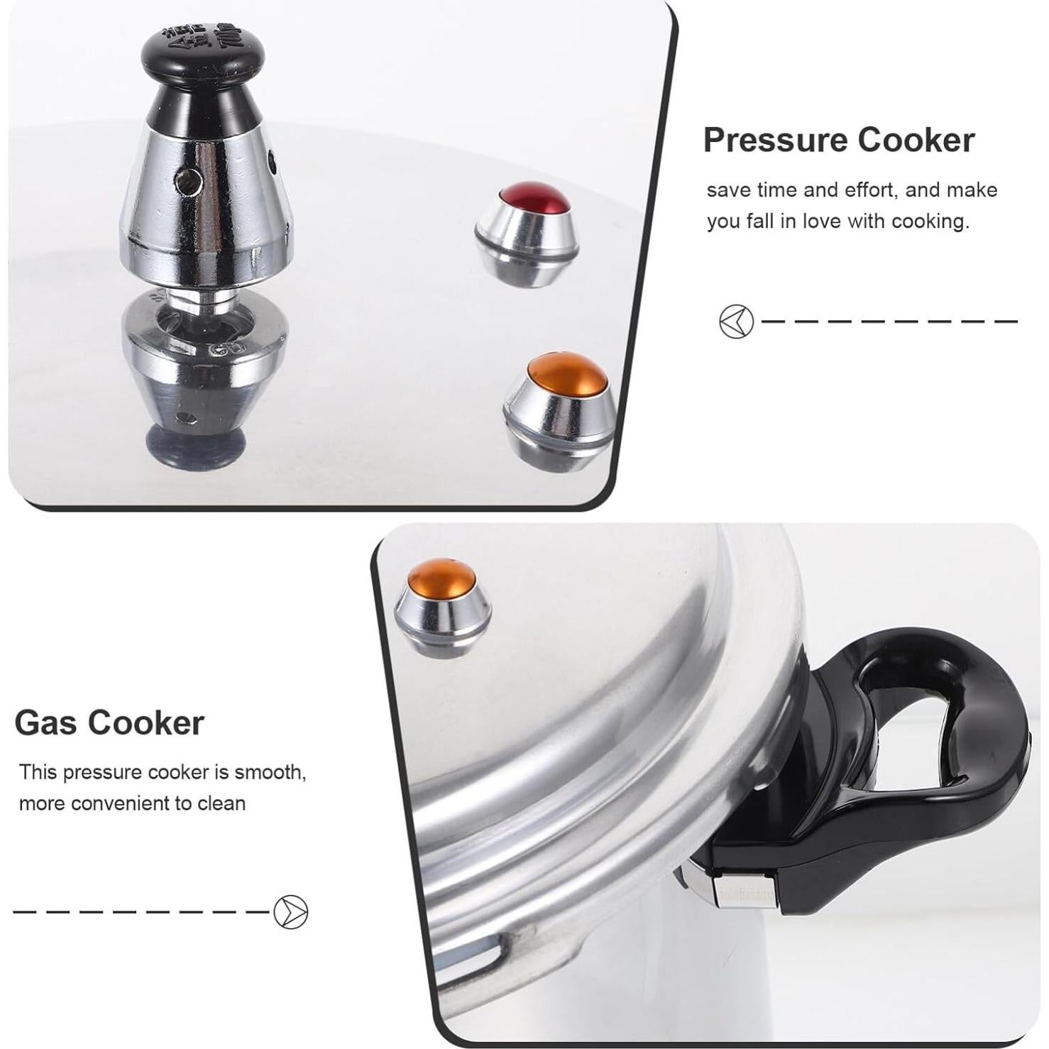 Olla a Presión DOITOOL 20cm Aluminio para Estufa Gas e Inducción