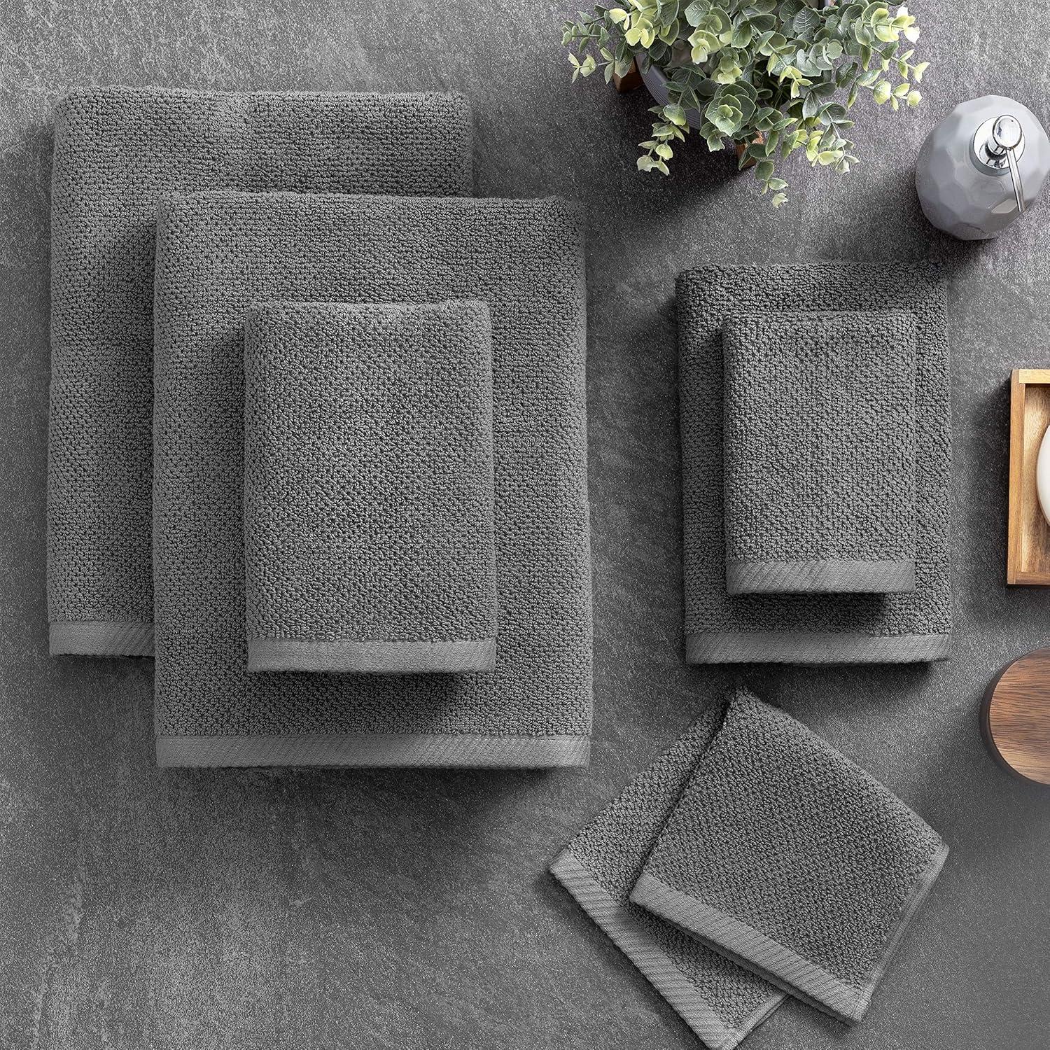 Juego de Toallas de Algodón 100% Welhome Franklin 6 Piezas 600 GSM