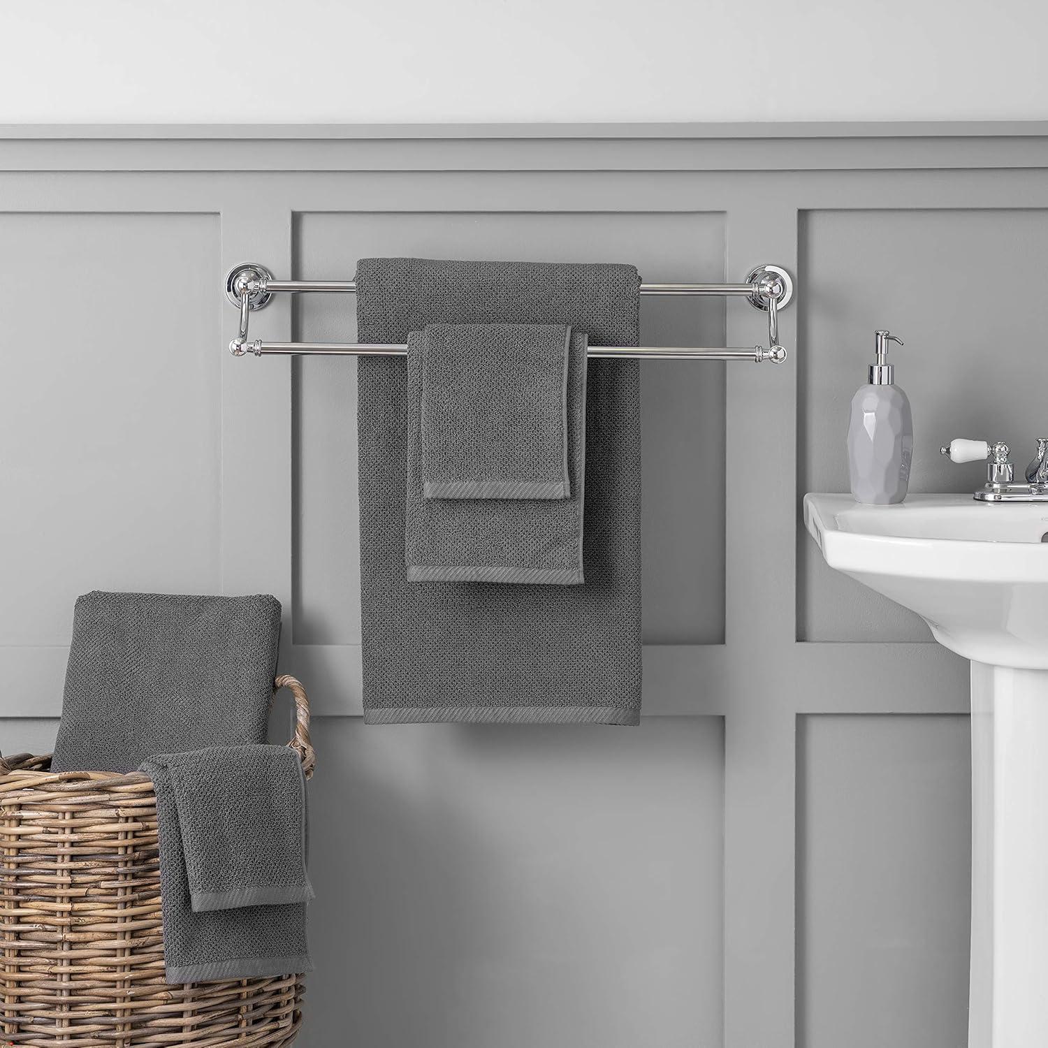 Juego de Toallas de Algodón 100% Welhome Franklin 6 Piezas 600 GSM