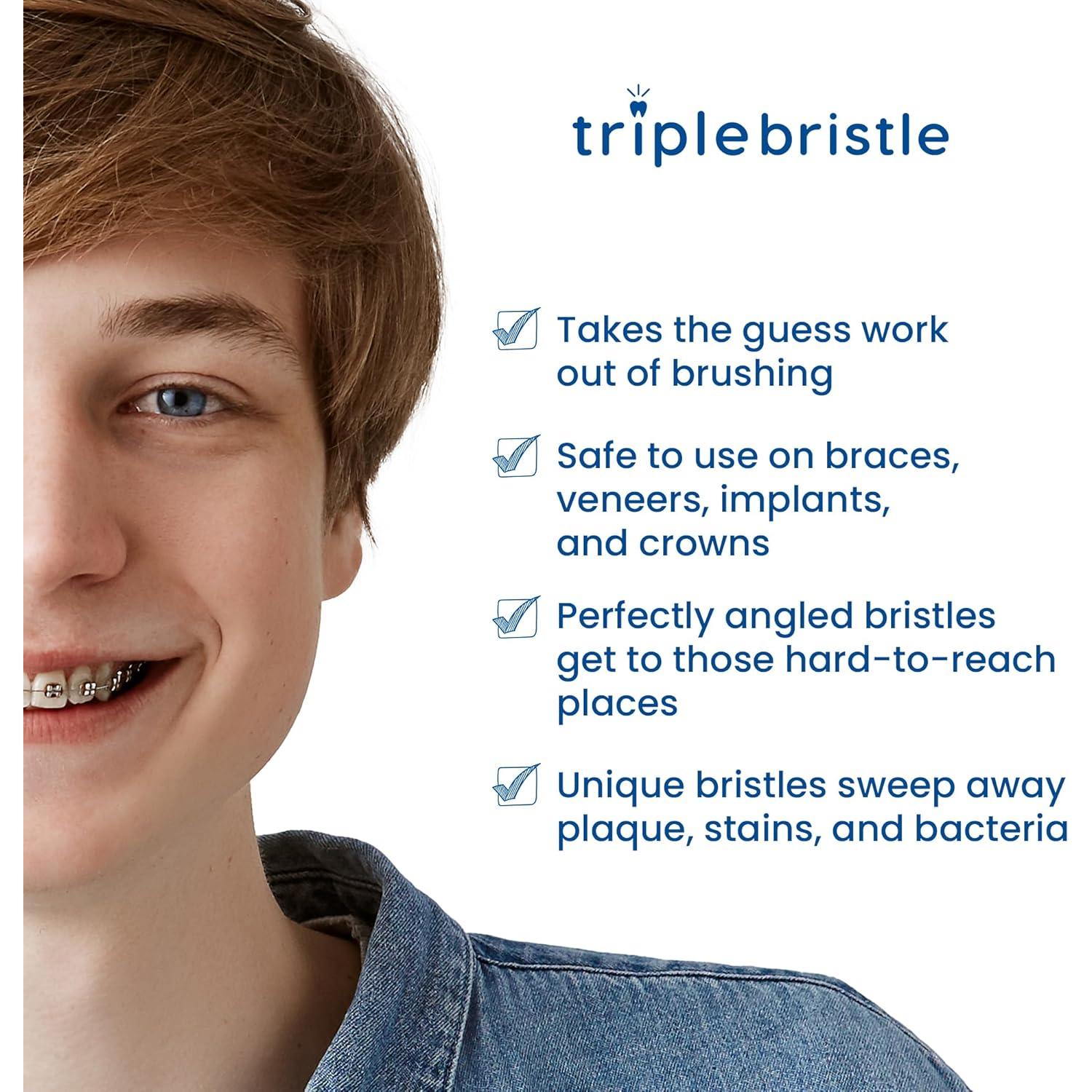 Cepillo de Dientes Sonic Triple Bristle Original Recargable 31,000 VPM