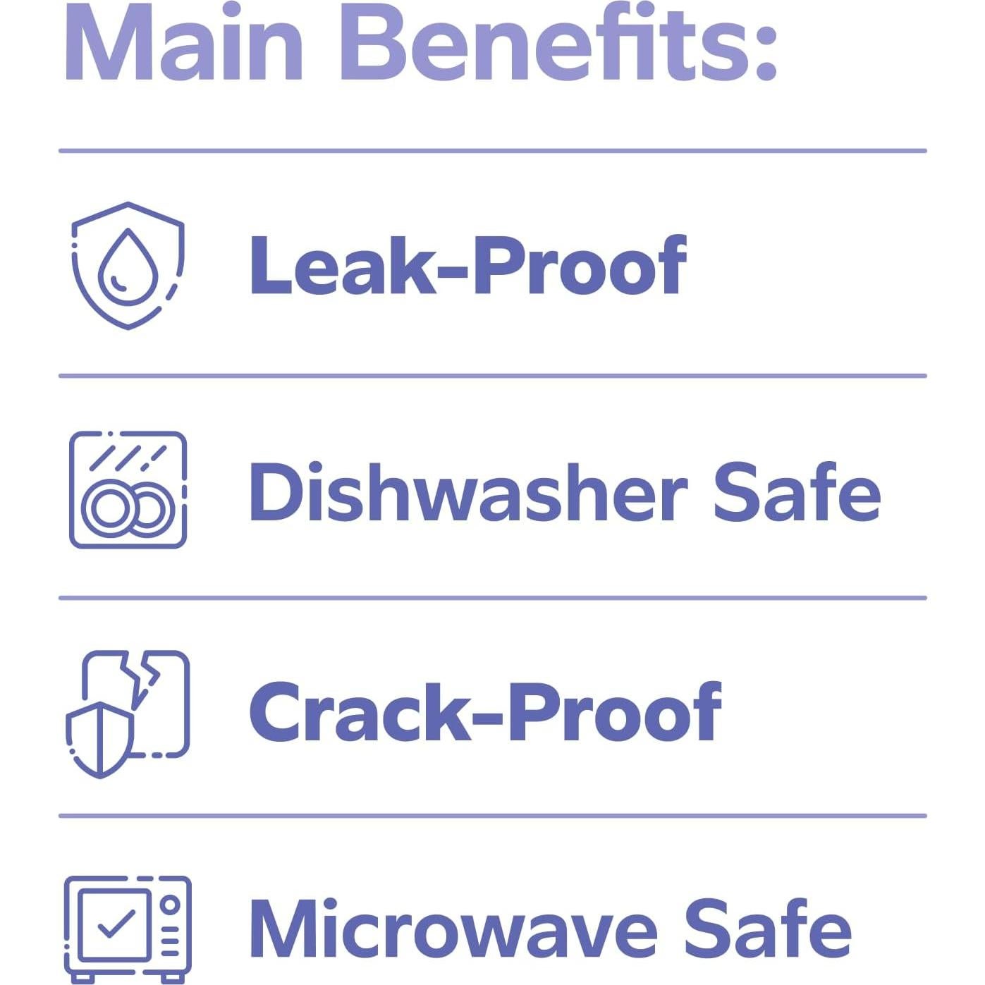 Contenedores de Plástico Desechables 8 oz GUSTO - 48 Sets