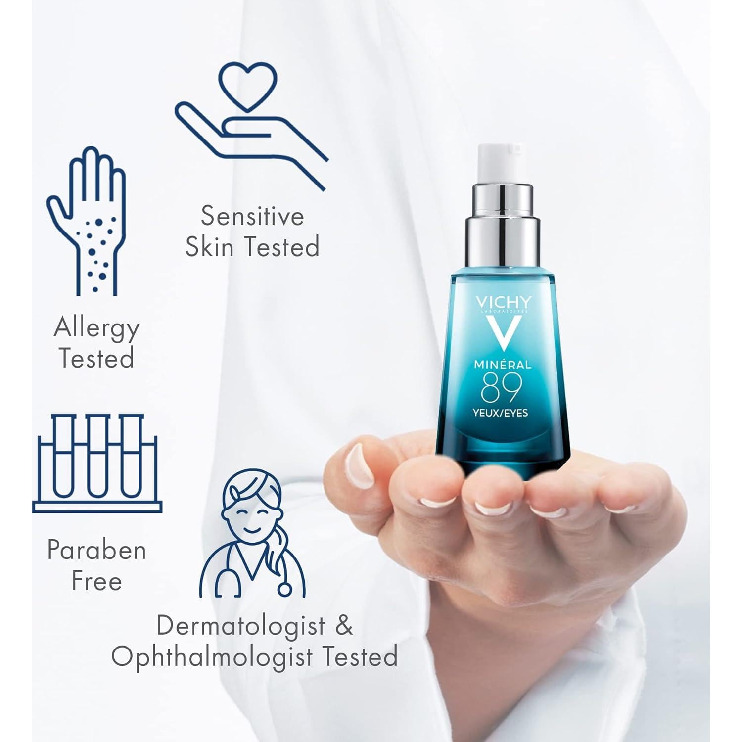 Suero para Ojos Vichy Mineral 89 con Cafeína 15ml