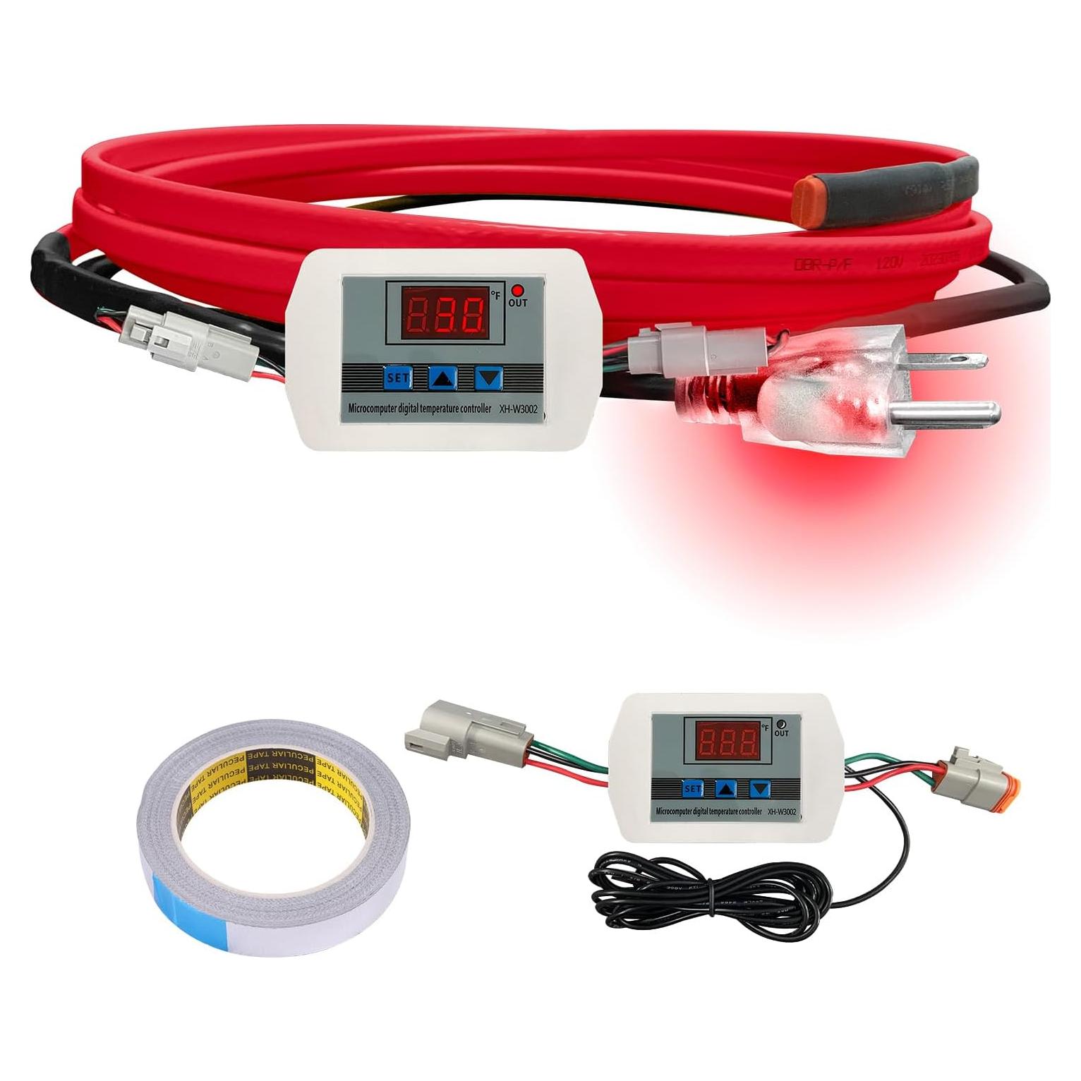 Cinta Térmica OEBLD 3FT para Tuberías de Agua - Protección Congelamiento