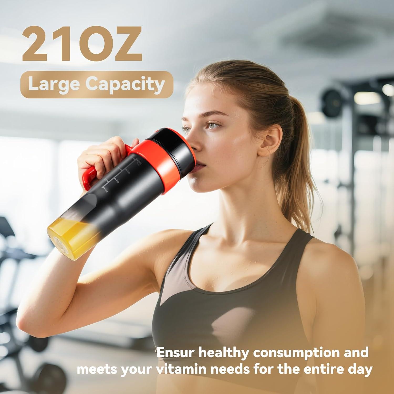 Licuadora Personal Mointech 600ml Portátil USB-C 6 Cuchillas