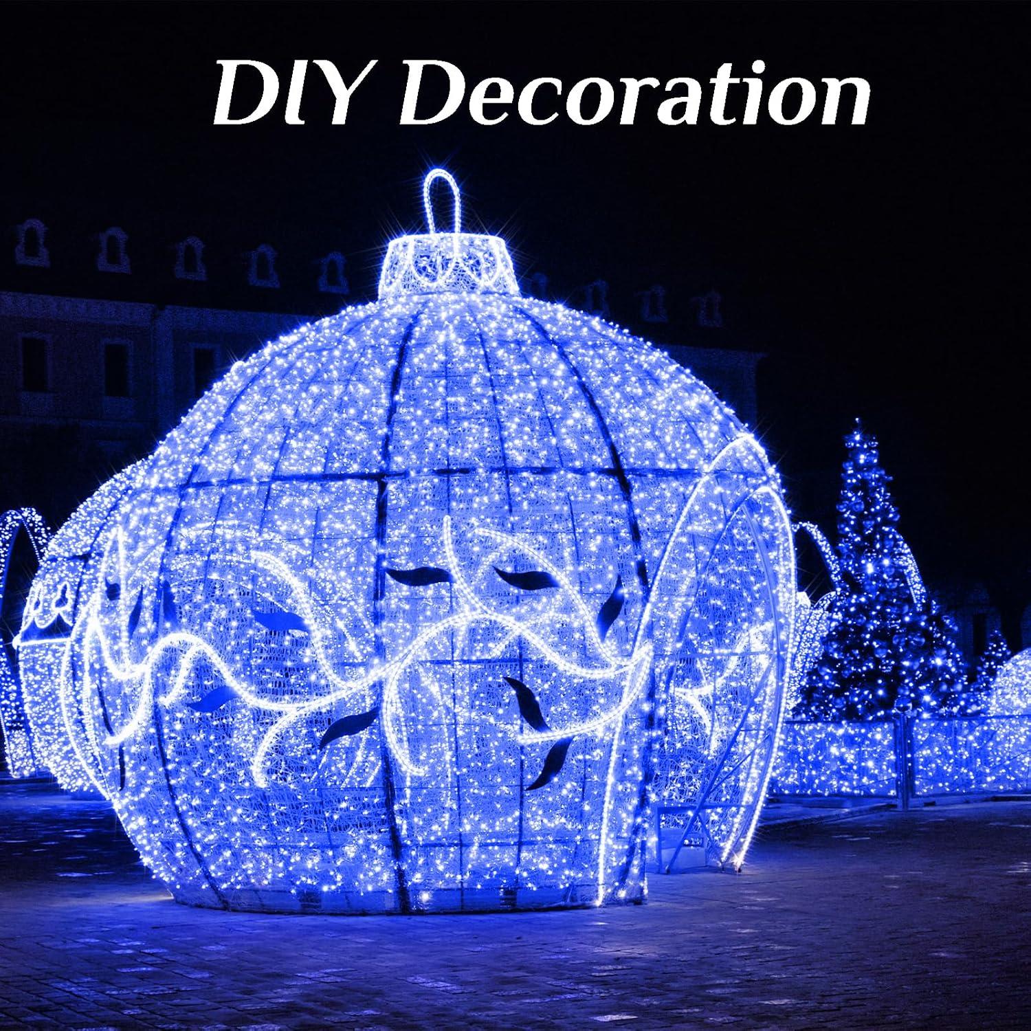 Paquete de 2 luces de hadas solares LED Selarlyt 200 luces 20m