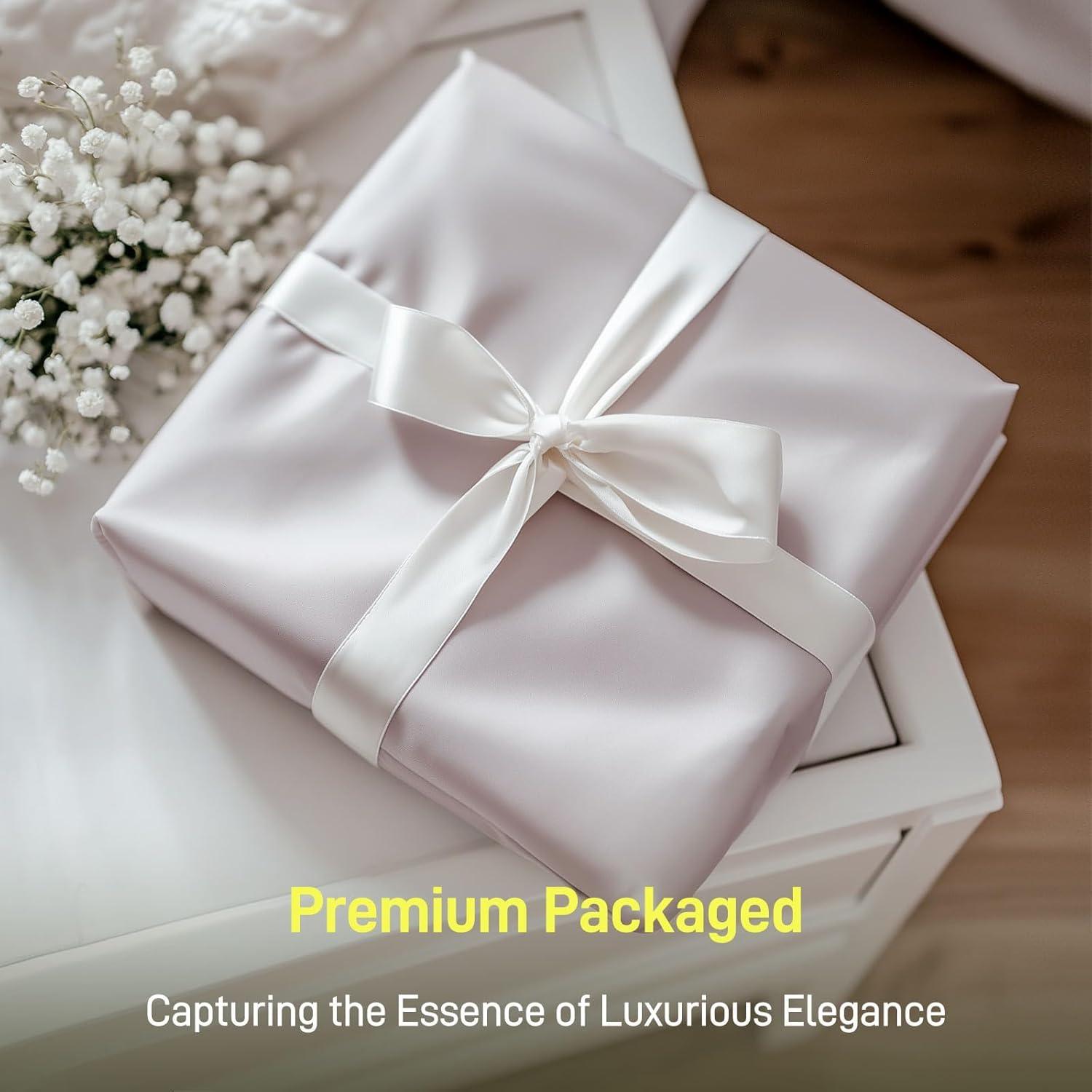 Sábanas de lujo Alkyonos 3 piezas Individual Viscosa Bambú Gris