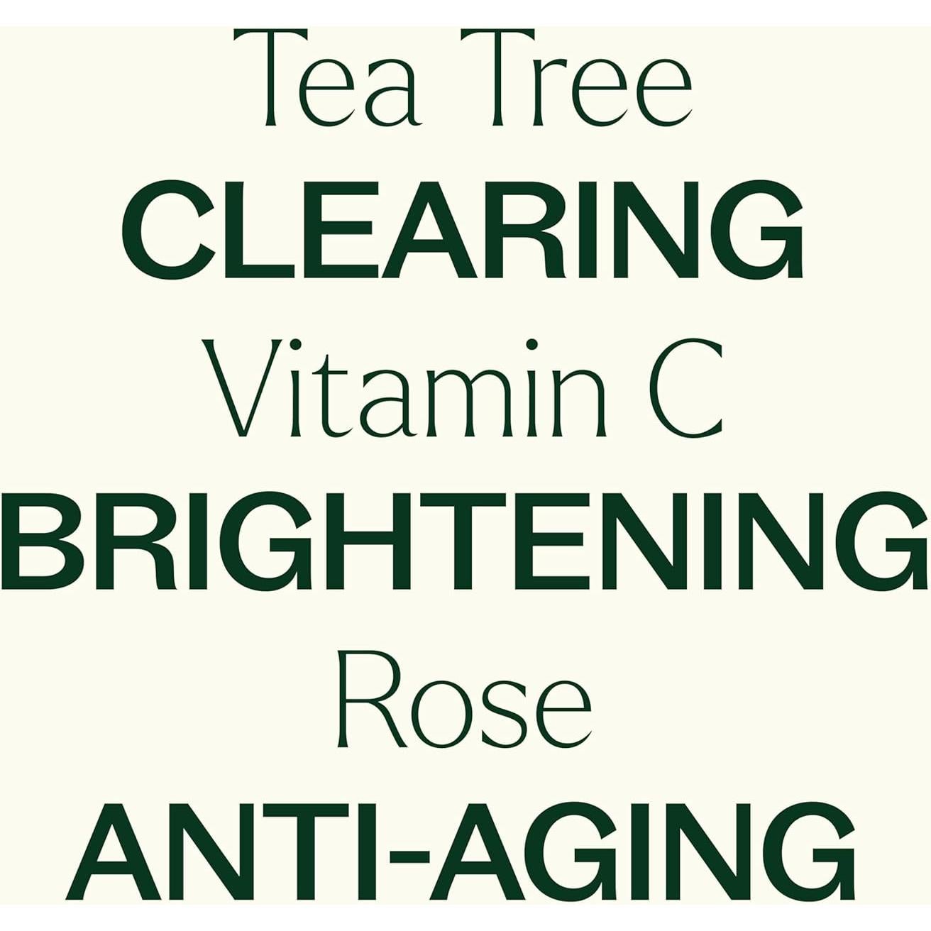 Conjunto de Suero Facial Plant Therapy 3 x 30 ml Vitamina C, Rosa y Árbol de Té