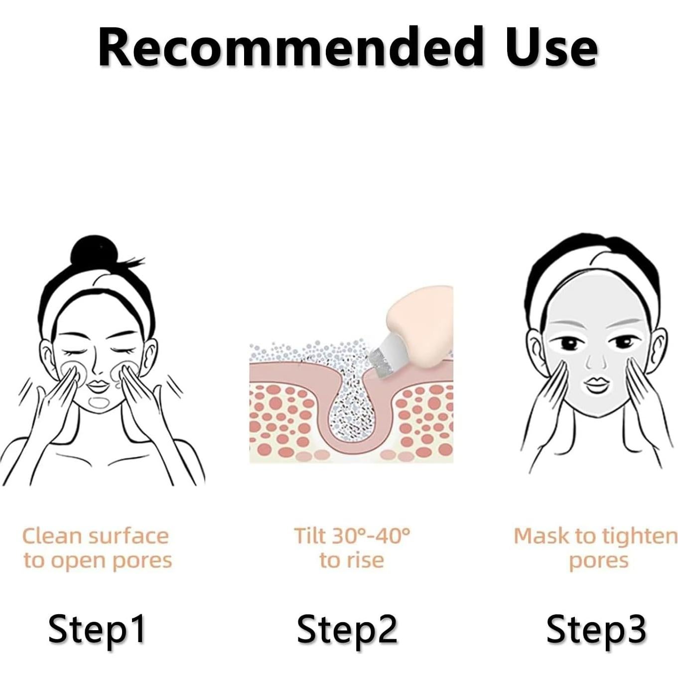 Herramienta de Raspado Facial EYBDYB - Limpiador de Poros 6.81cm