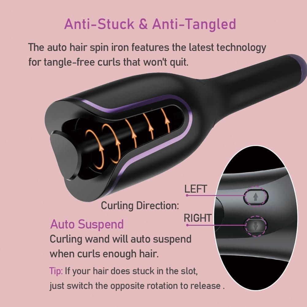 Rizador de Cabello Automático Bejarm 1" Anti-Escaldado