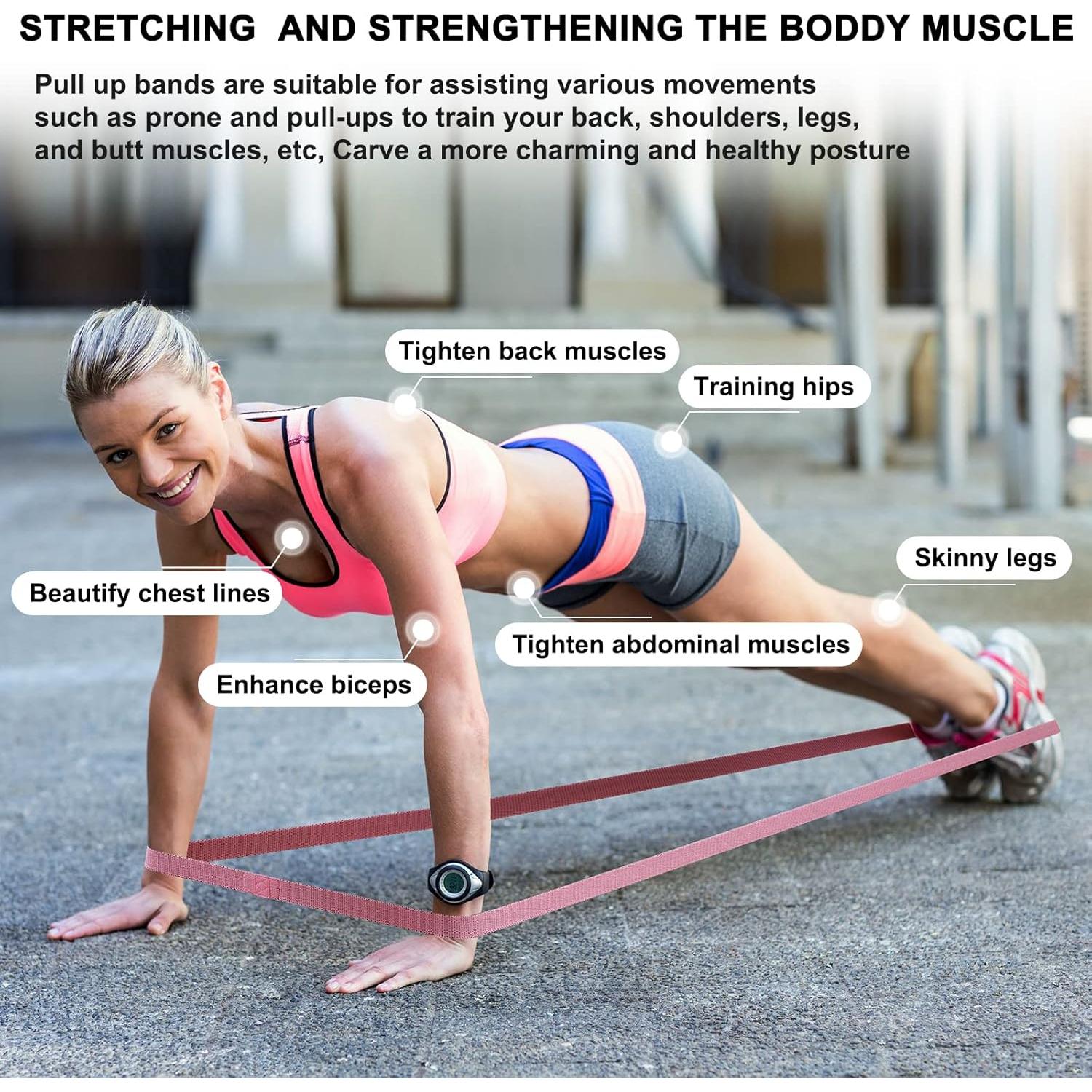 Conjunto de 10 Bandas de Resistencia CORTNOE con Mangos
