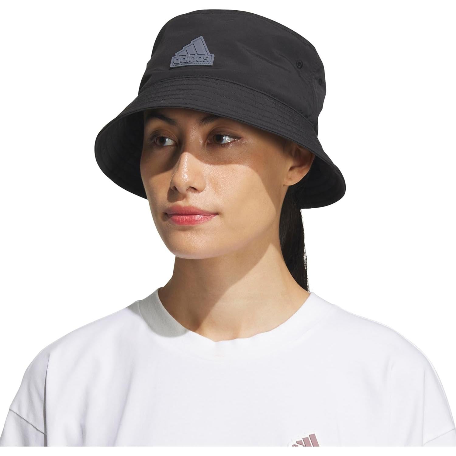 Sombrero de Cubo para Mujer Adidas Shoreline Negro/Gris