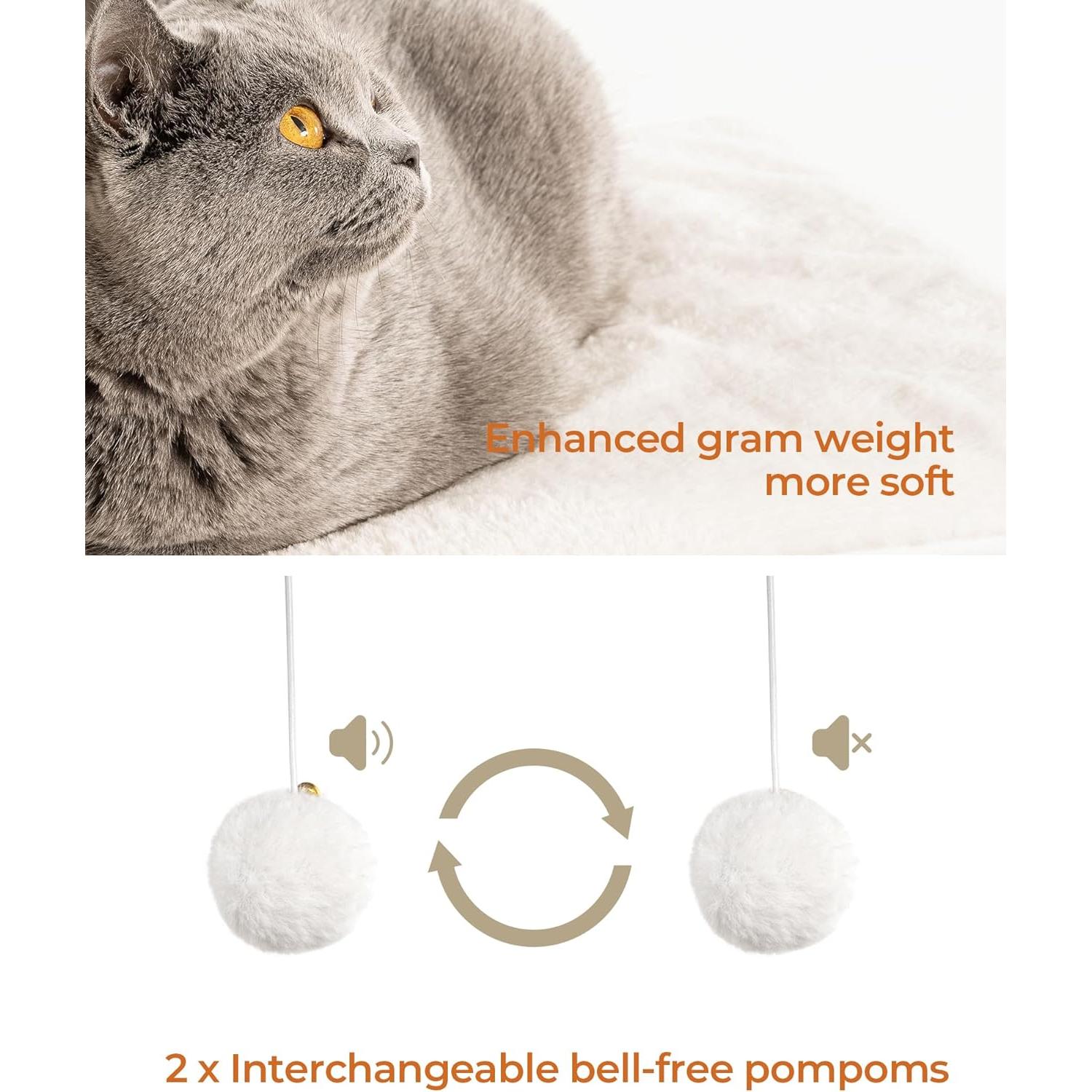 Árbol Rascador para Gatos FourFurPets 90 cm 3 Niveles Marrón