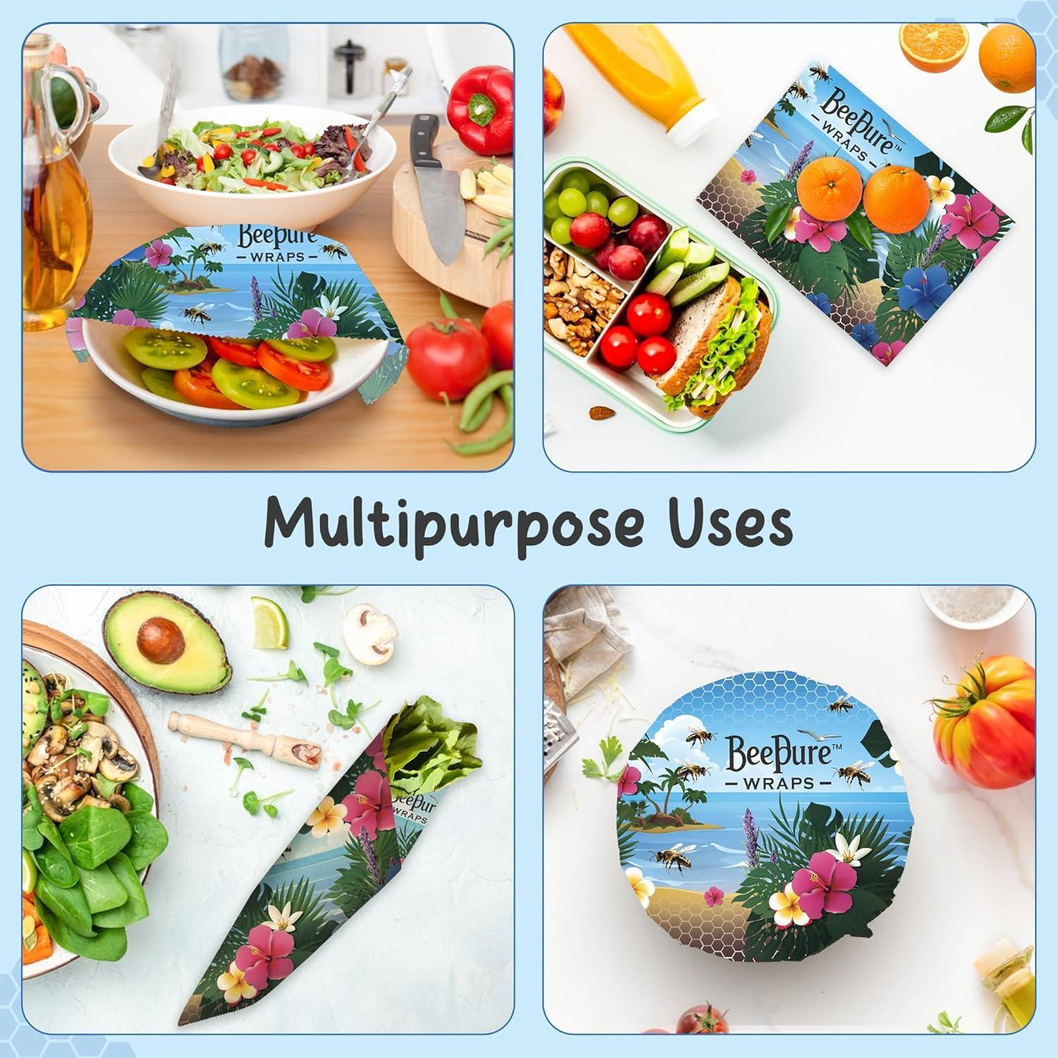 Rollo de Envoltura de Alimentos BeePure 38.1x203.2 cm Ecológico