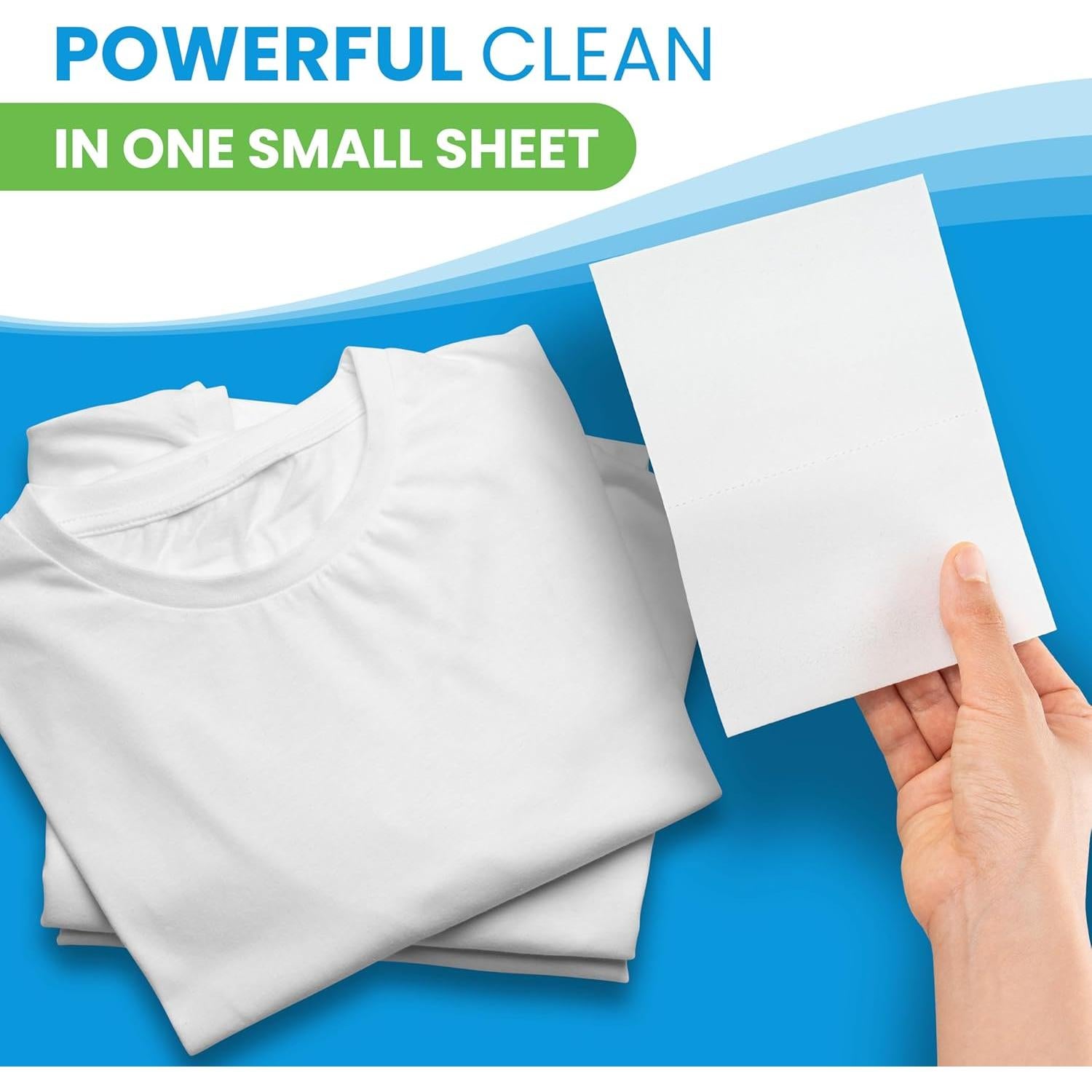 Hojas de detergente ecológicas Clean Elements 50 unidades