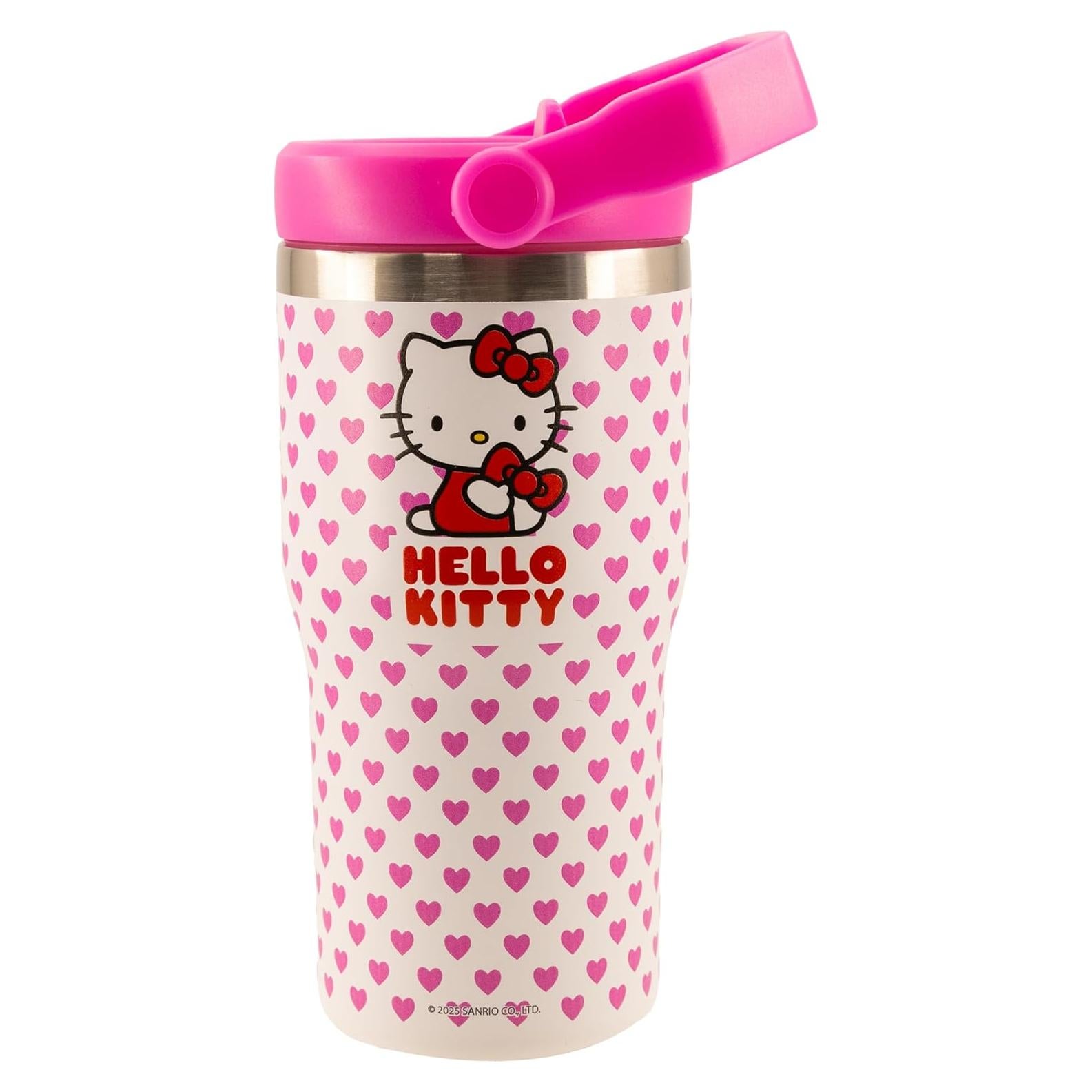 Botella de Agua Aislada Hello Kitty 591 ml Acero Inoxidable