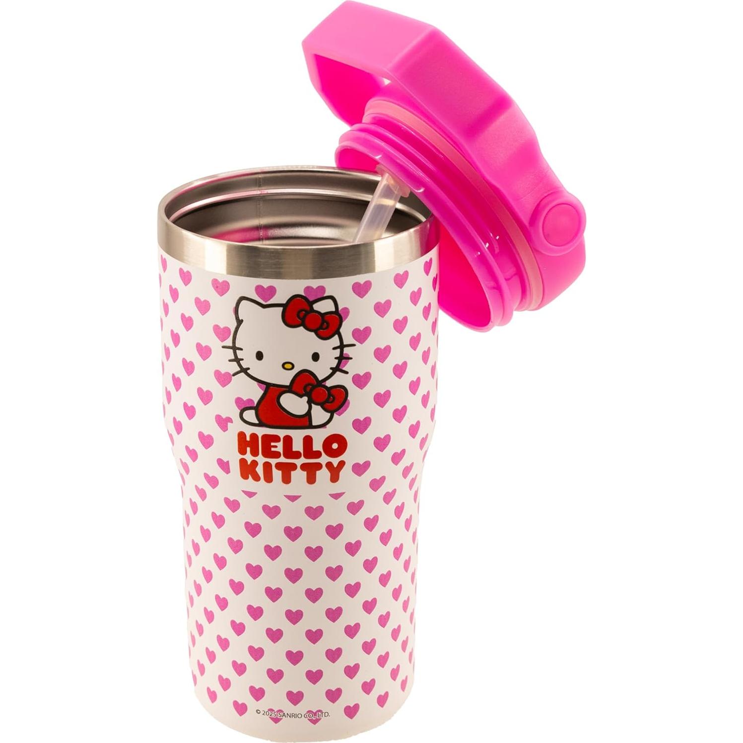 Botella de Agua Aislada Hello Kitty 591 ml Acero Inoxidable
