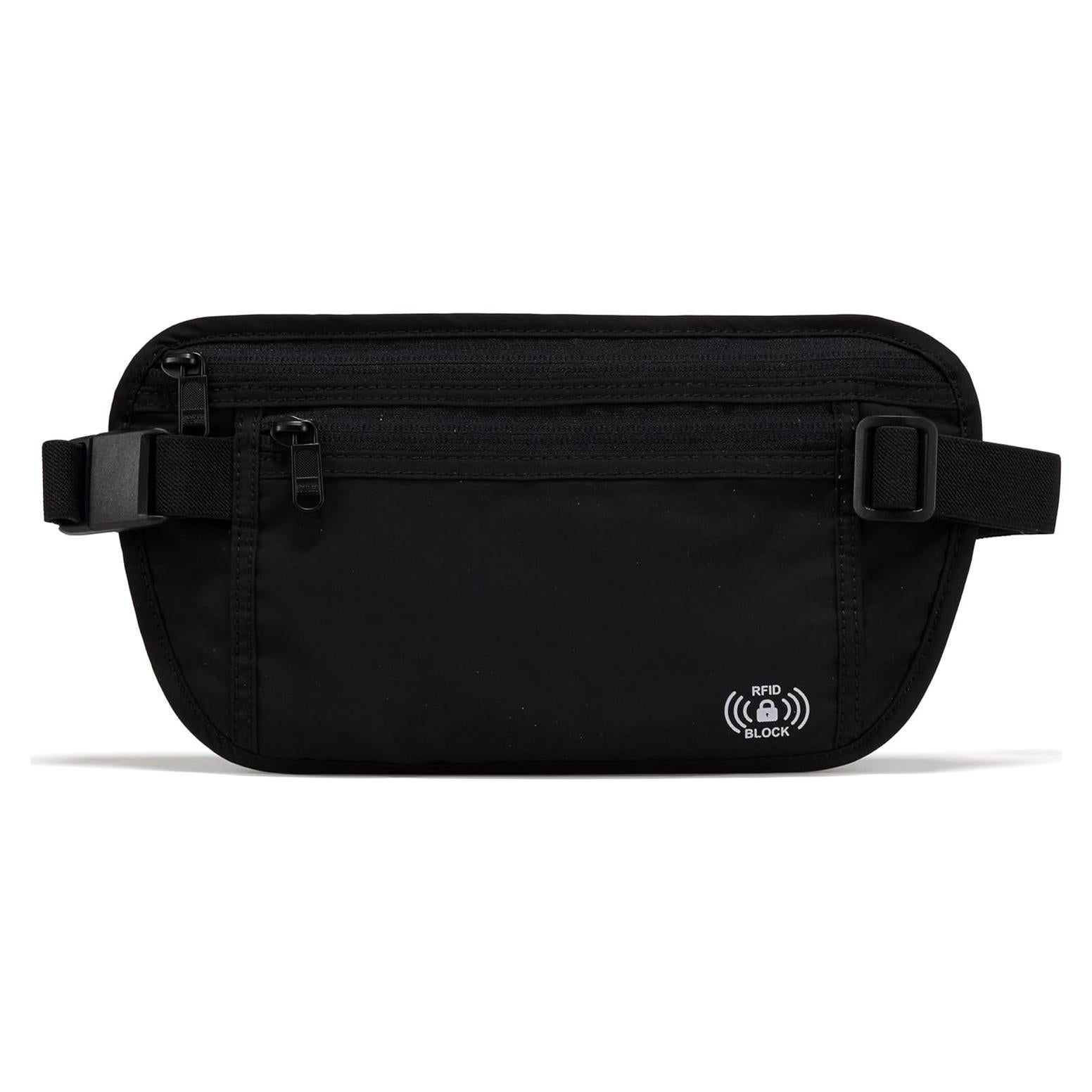 Cinturón Antirrobo Pander con Bloqueo RFID - Bolsa Oculta