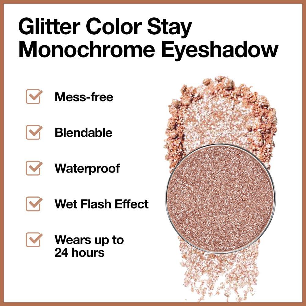 Paleta de Sombra de Ojos CAKAILA Brillante Rosa Champagne 17.8g