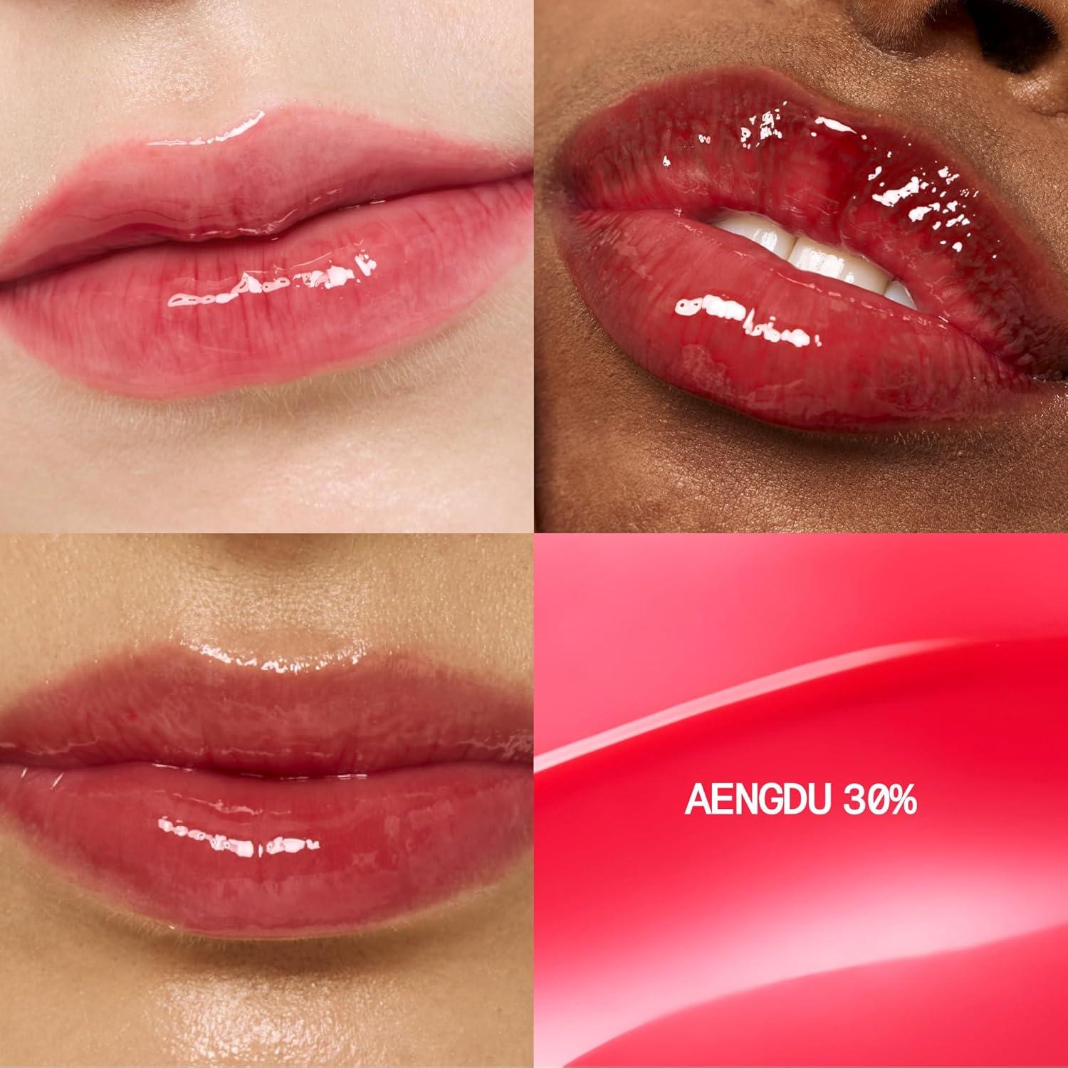 Brillo de Labios Aengdu 30% Hidratante y No Pegajoso