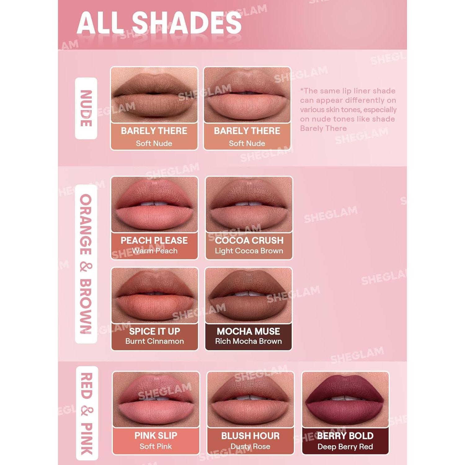 Lápiz Labial Voluminizador SHEGLAM Bold Booster Casi Invisible