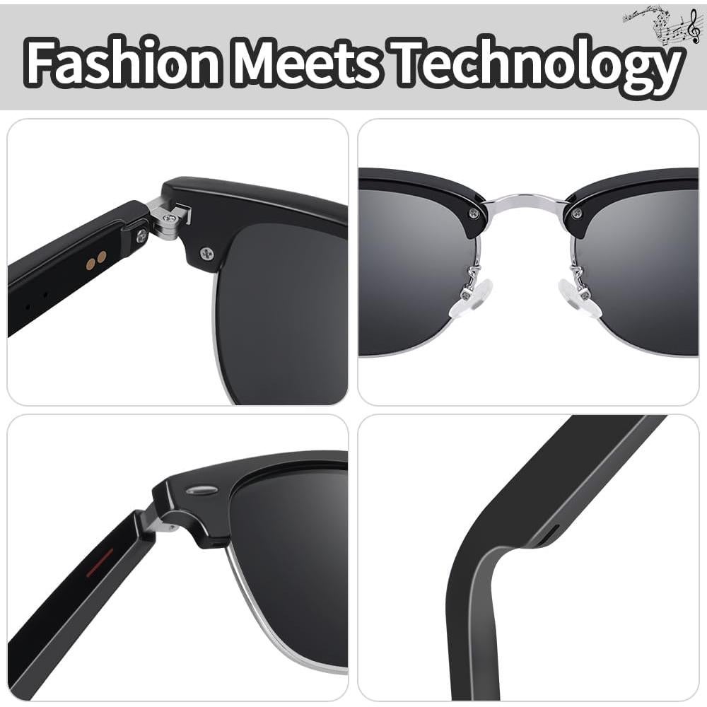 Gafas de sol inteligentes ReyDix con altavoz Bluetooth 5.0