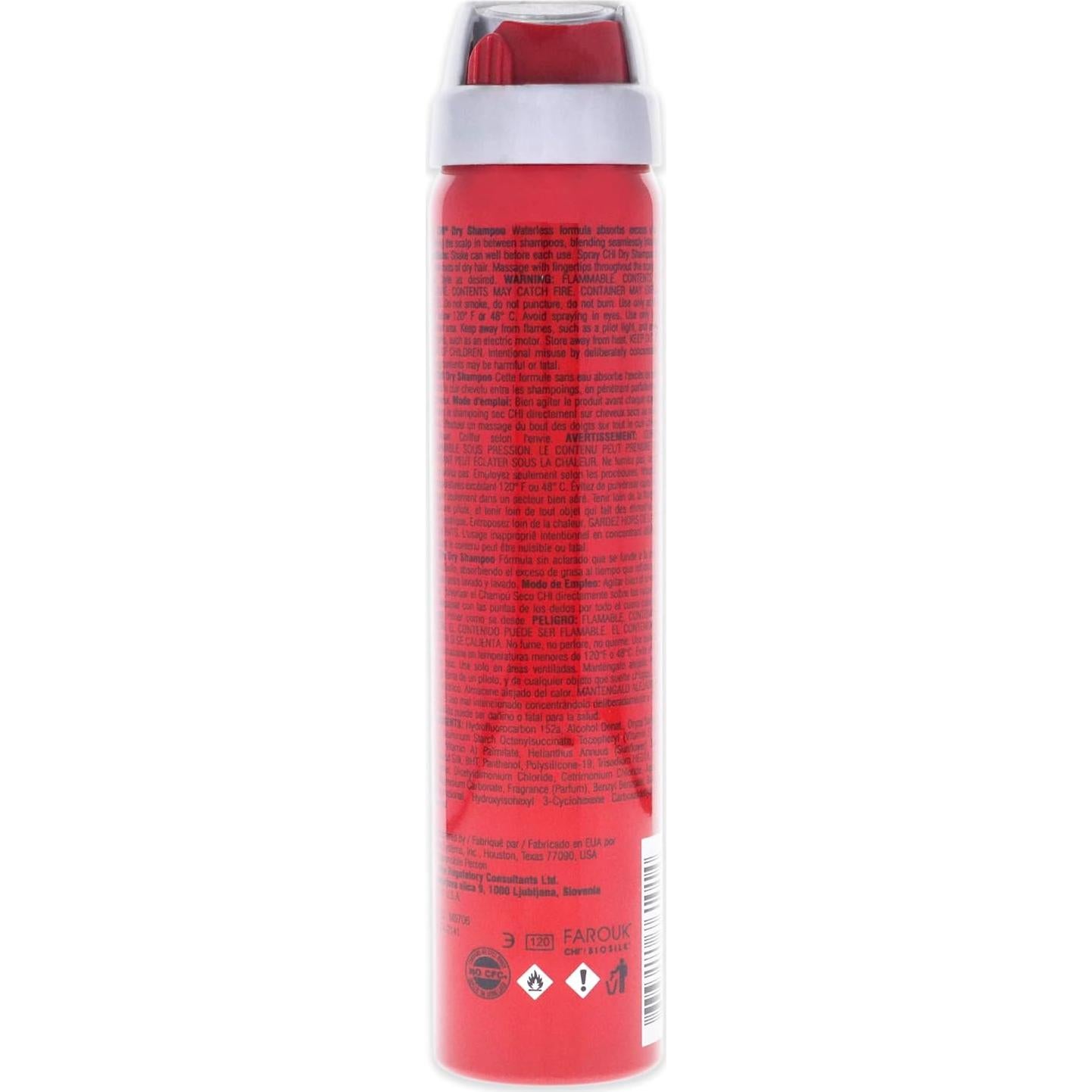 Champú Seco CHI 73.71 g - Fórmula Ligera Sin Sulfatos