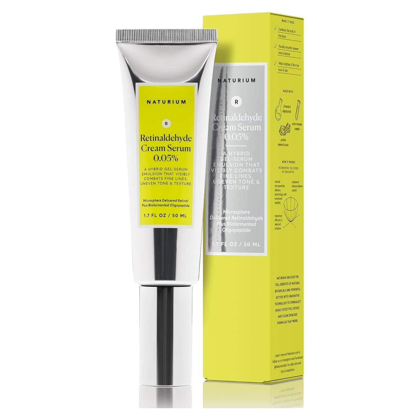 Crema Suero Antienvejecimiento Naturium 0.05% 48.19 g