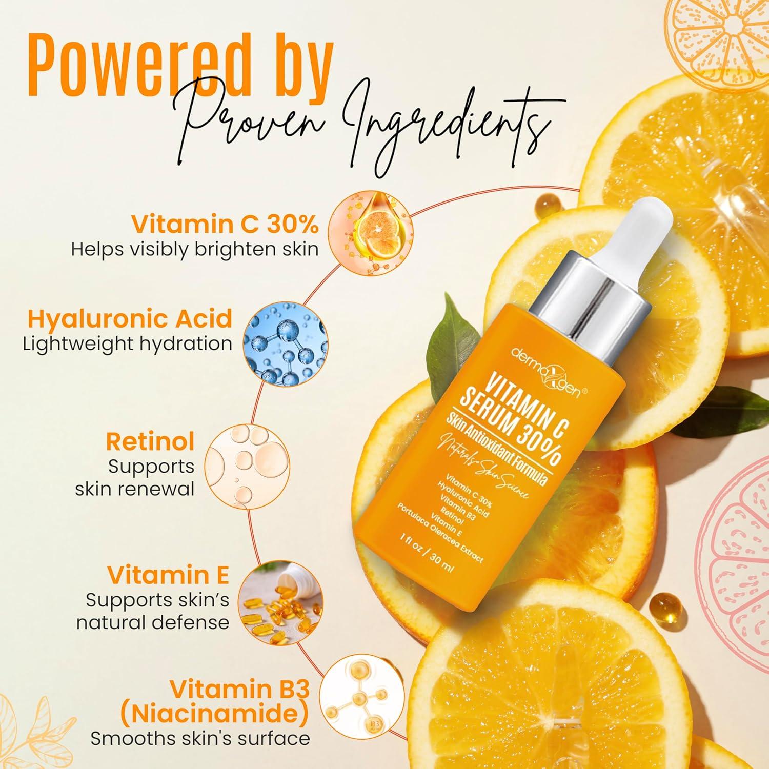 Suero de Vitamina C 30% Naturals+SkinScience 29.57 ml