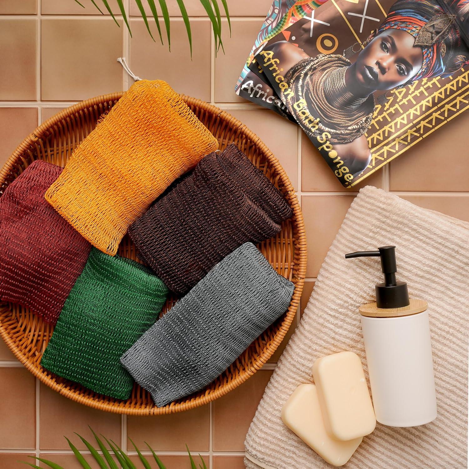 Esponja Exfoliante Africana AFRIKI 100% Nylon 2 Piezas