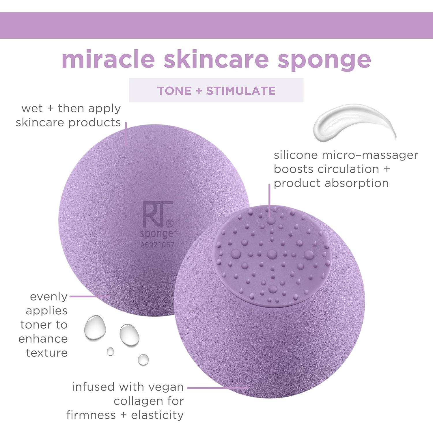 Esponja de Cuidado de la Piel Real Techniques Miracle - Vegana