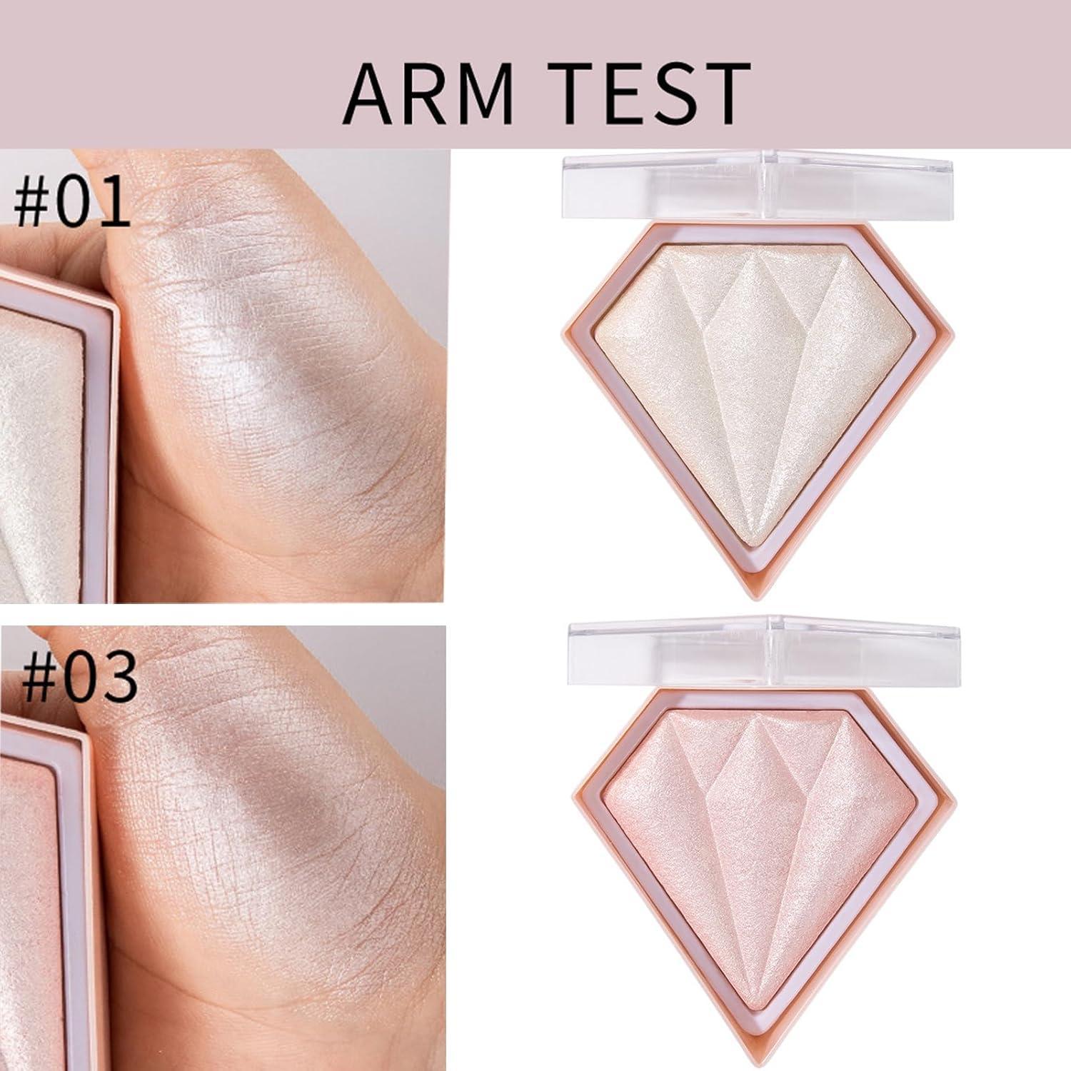 Paleta Iluminador Facial MEICOLY 01 Blanco Perla 34.9g