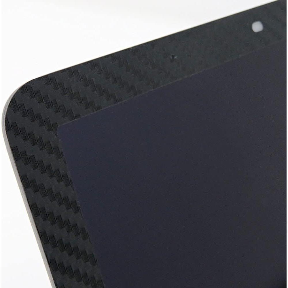 Funda para Google Nest Hub 7" Gen 2 BocaDecals - Fibra de Carbono Negra