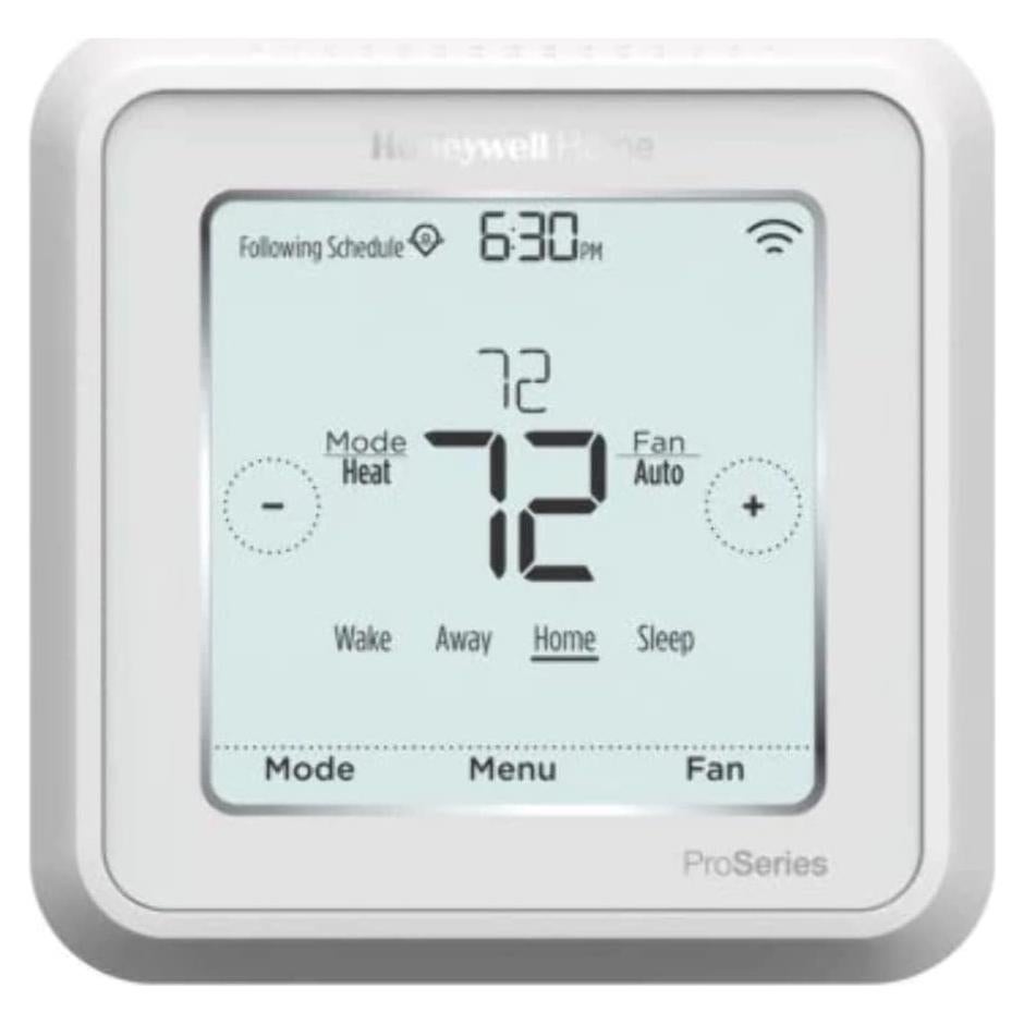 Termostato Honeywell T6 Pro Wi-Fi 3 Calor 2 Frío Programable