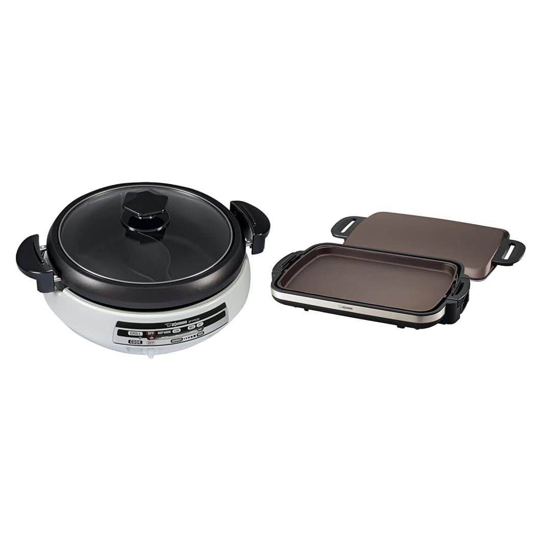 Sartén Eléctrica Zojirushi Gourmet d'Expert Hot Pot 2 en 1