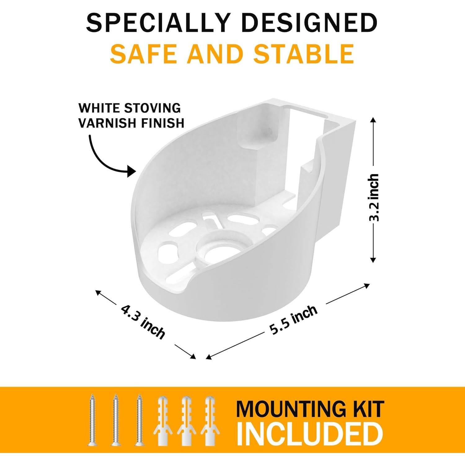 Soporte de Pared para TP-Link Deco X68/XE75/AXE5300 Blanco