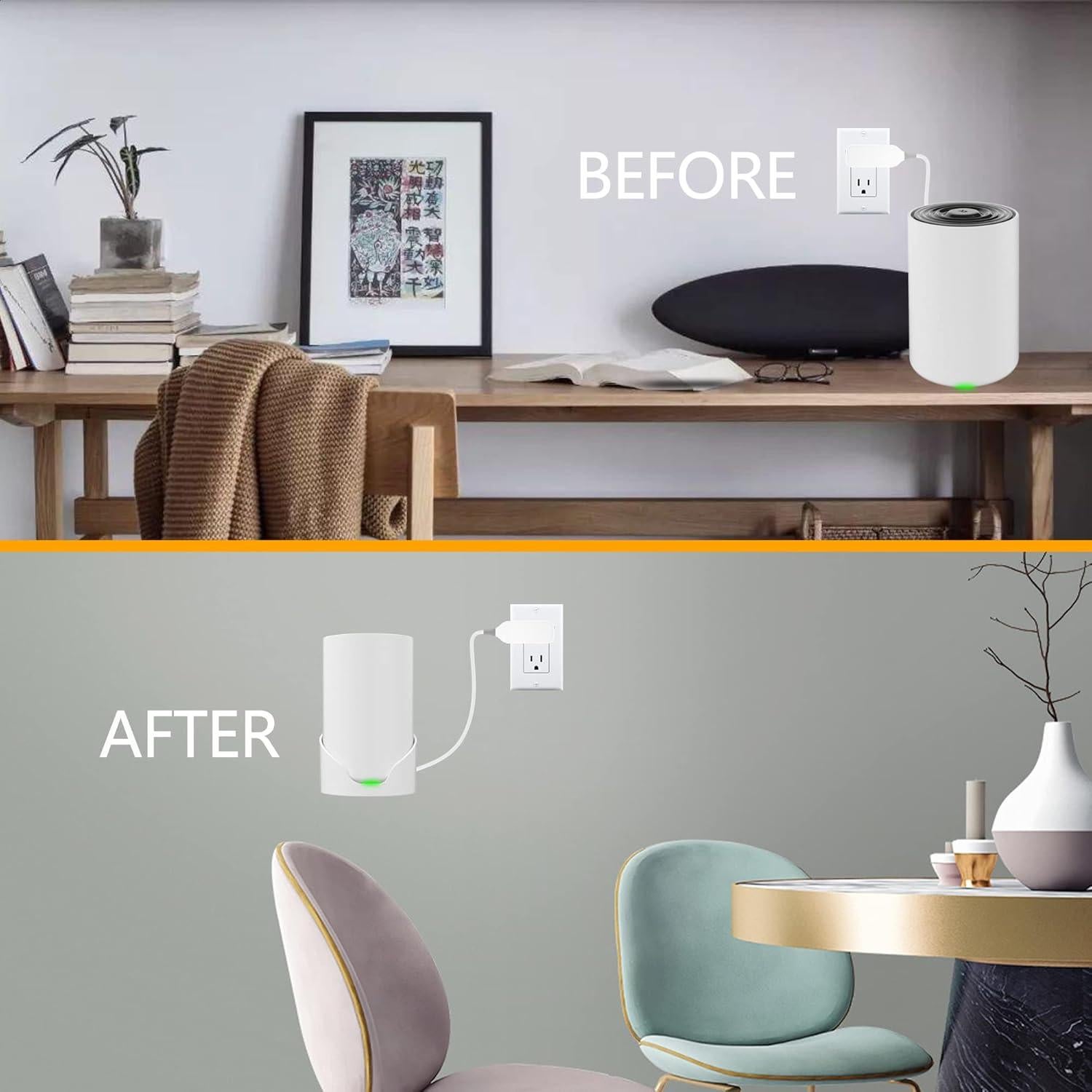 Soporte de Pared para TP-Link Deco X68/XE75/AXE5300 Blanco