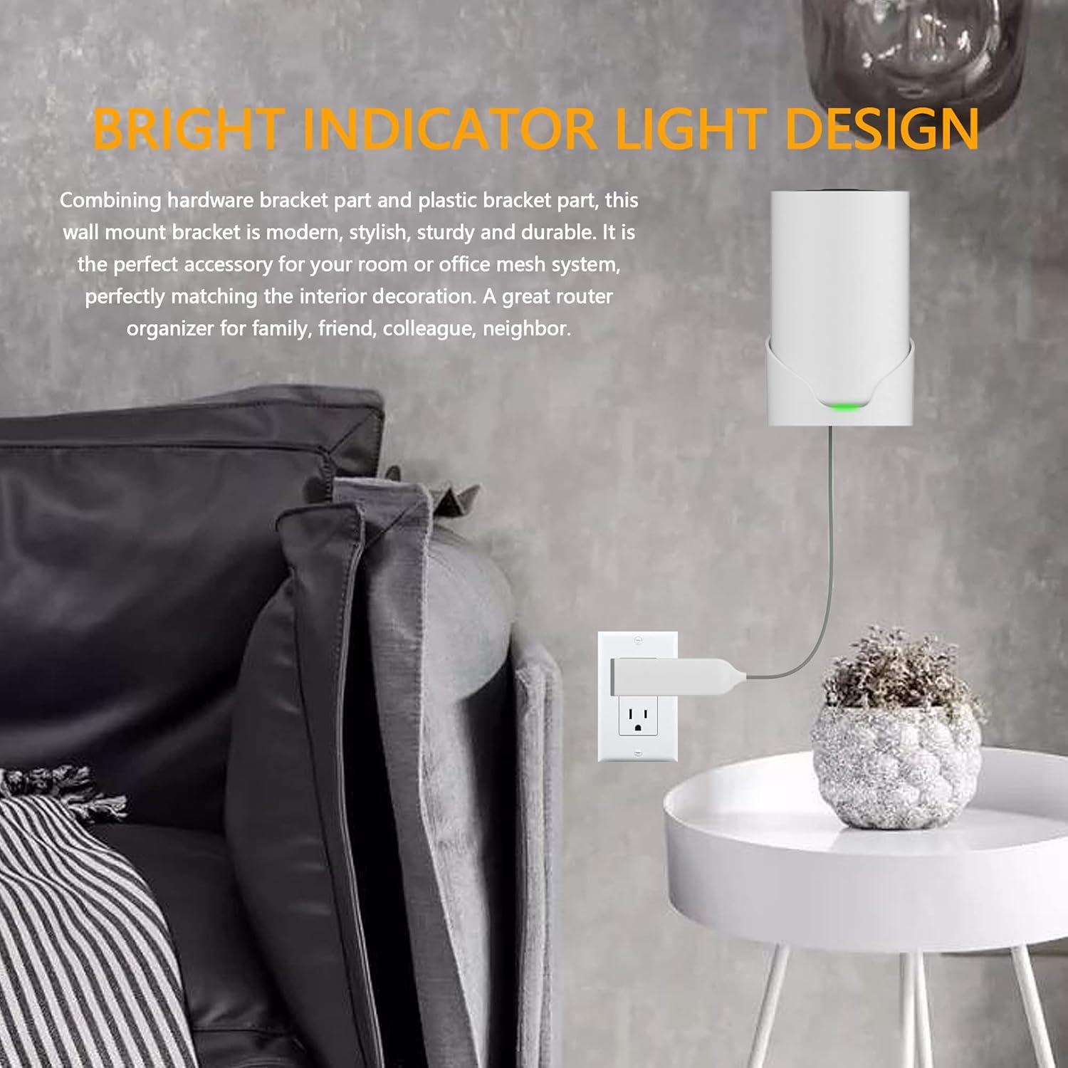 Soporte de Pared para TP-Link Deco X68/XE75/AXE5300 Blanco